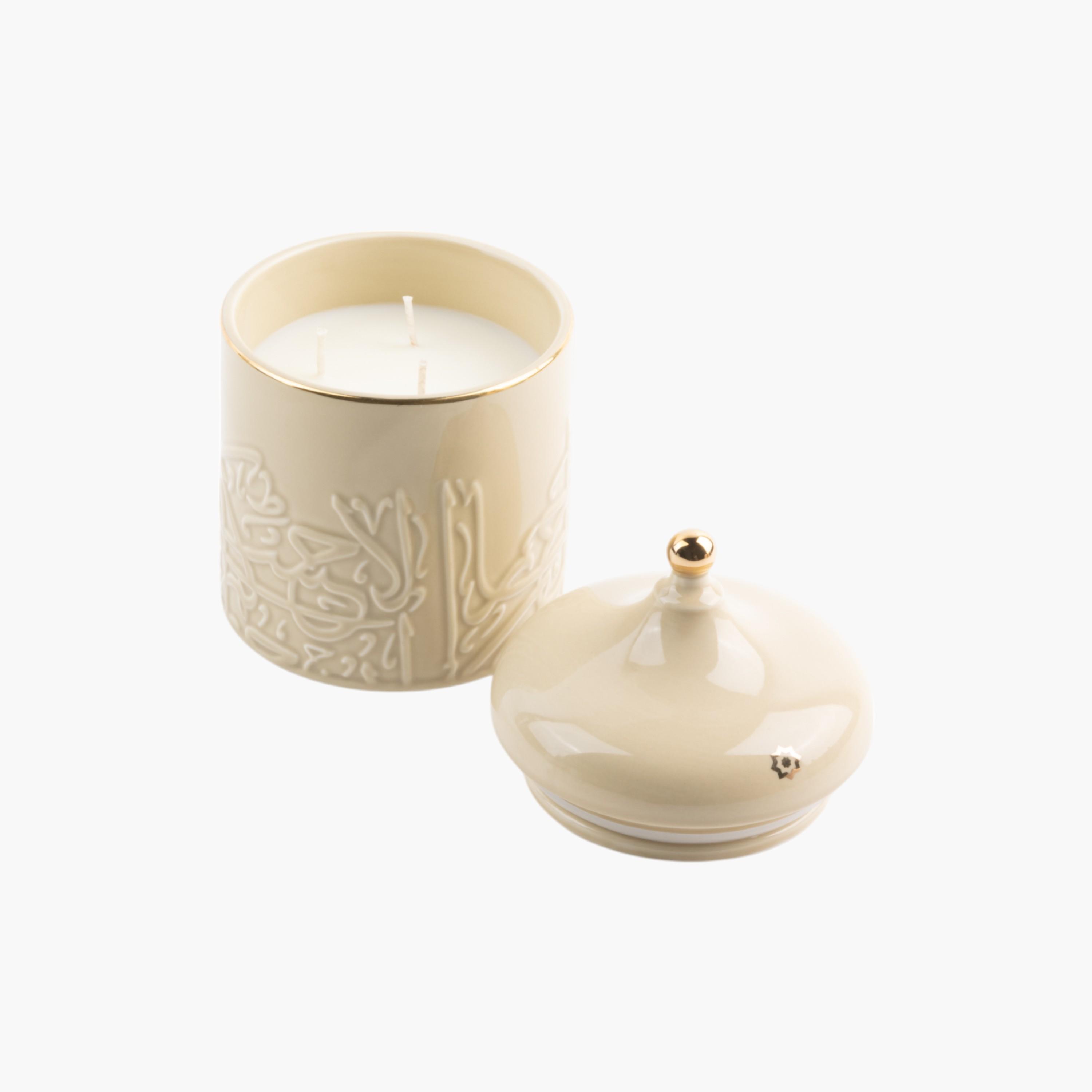 Arabic Embossed 3-Wick Jar Candle with Lid-household-homefragrance-candles-image-3