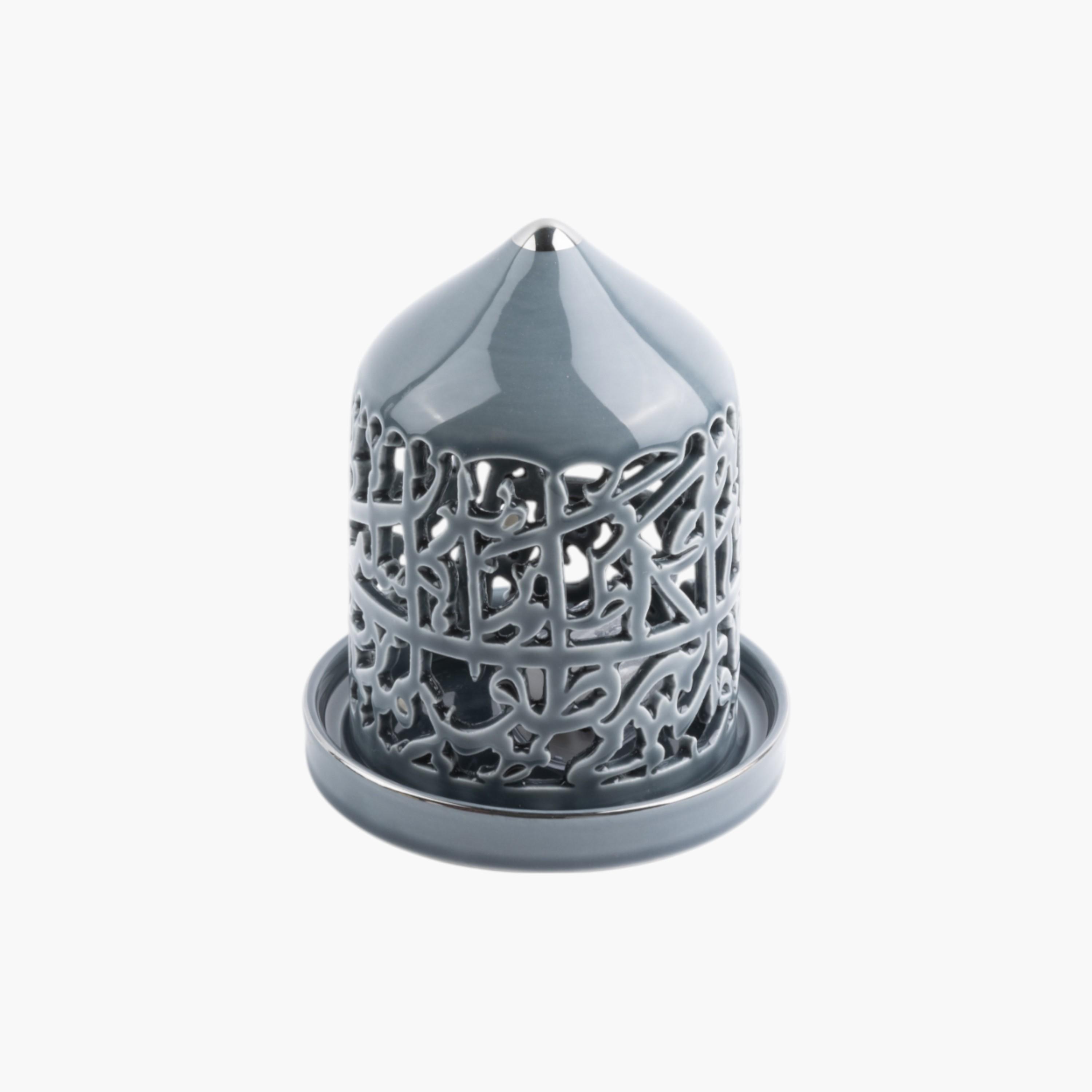 Flameless Candle with Porcelain Candleholder-household-decor-candleholdersandlanterns-image-5