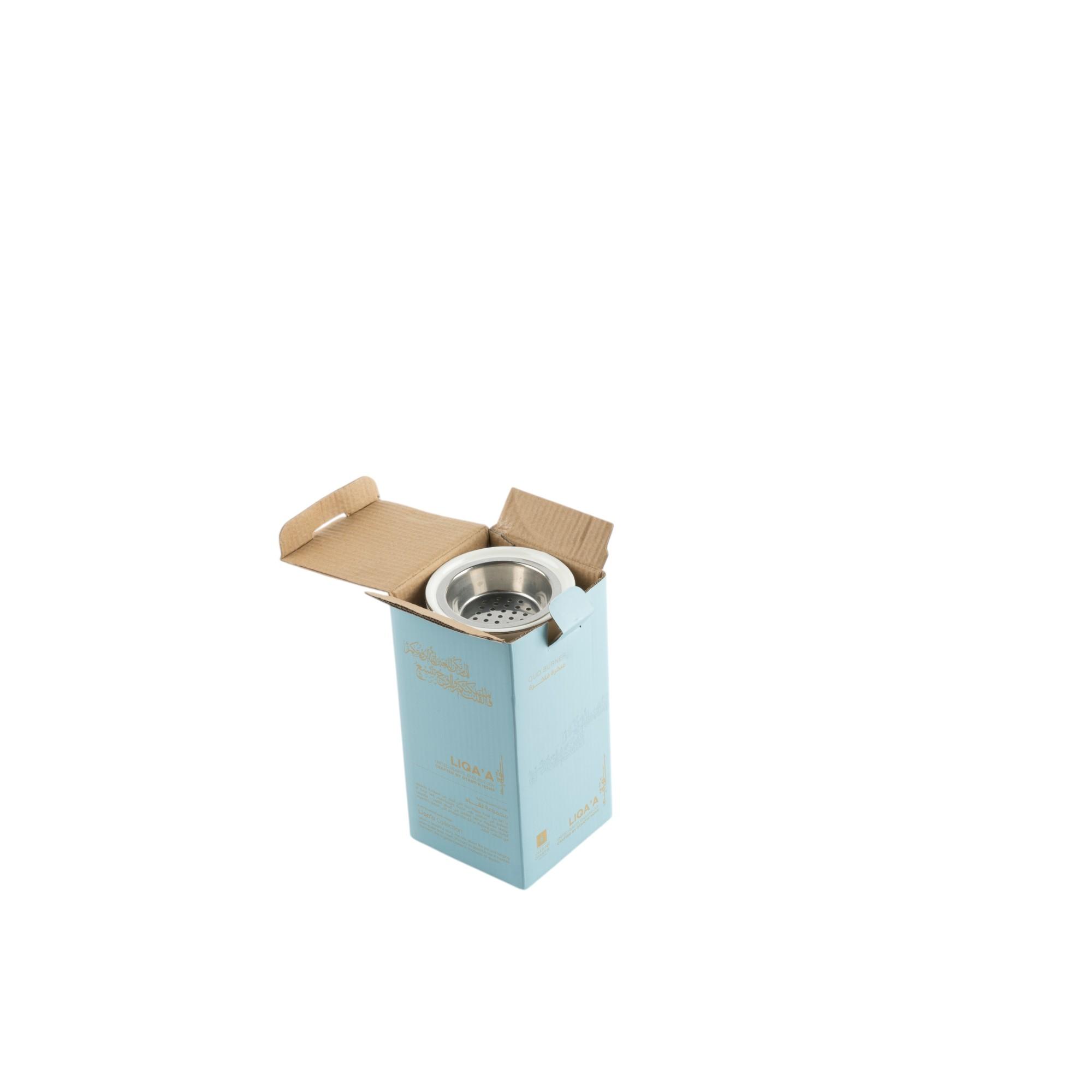 Calligraphy Print Ceramic Incense Burner-household-homefragrance-burners-image-3