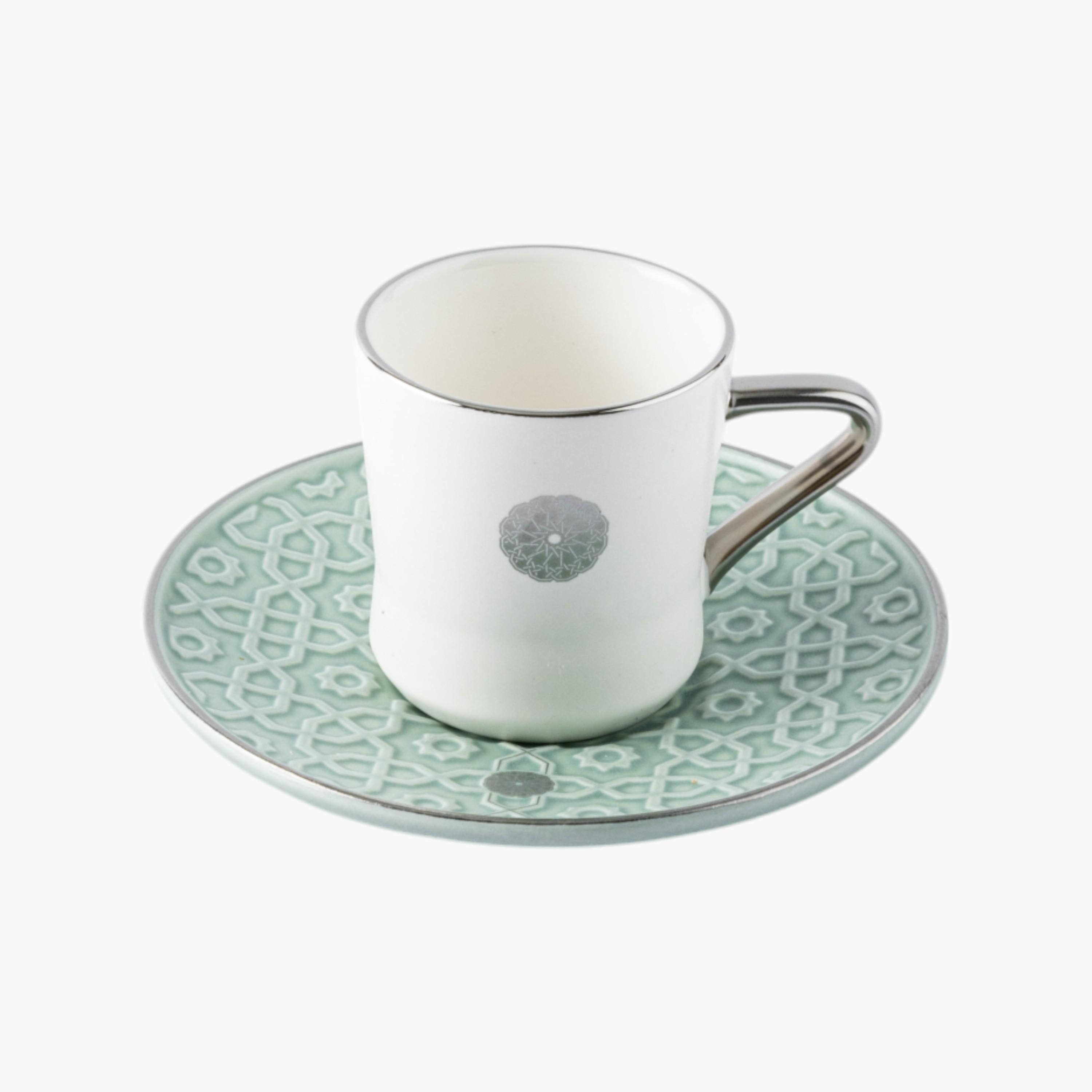 طقم فناجين و صحون قهوة تركي بورسلان منقوشة 12 قطعة من أوتانتيك-household-dining-teaandcoffee-teaandcoffeesets-image-5