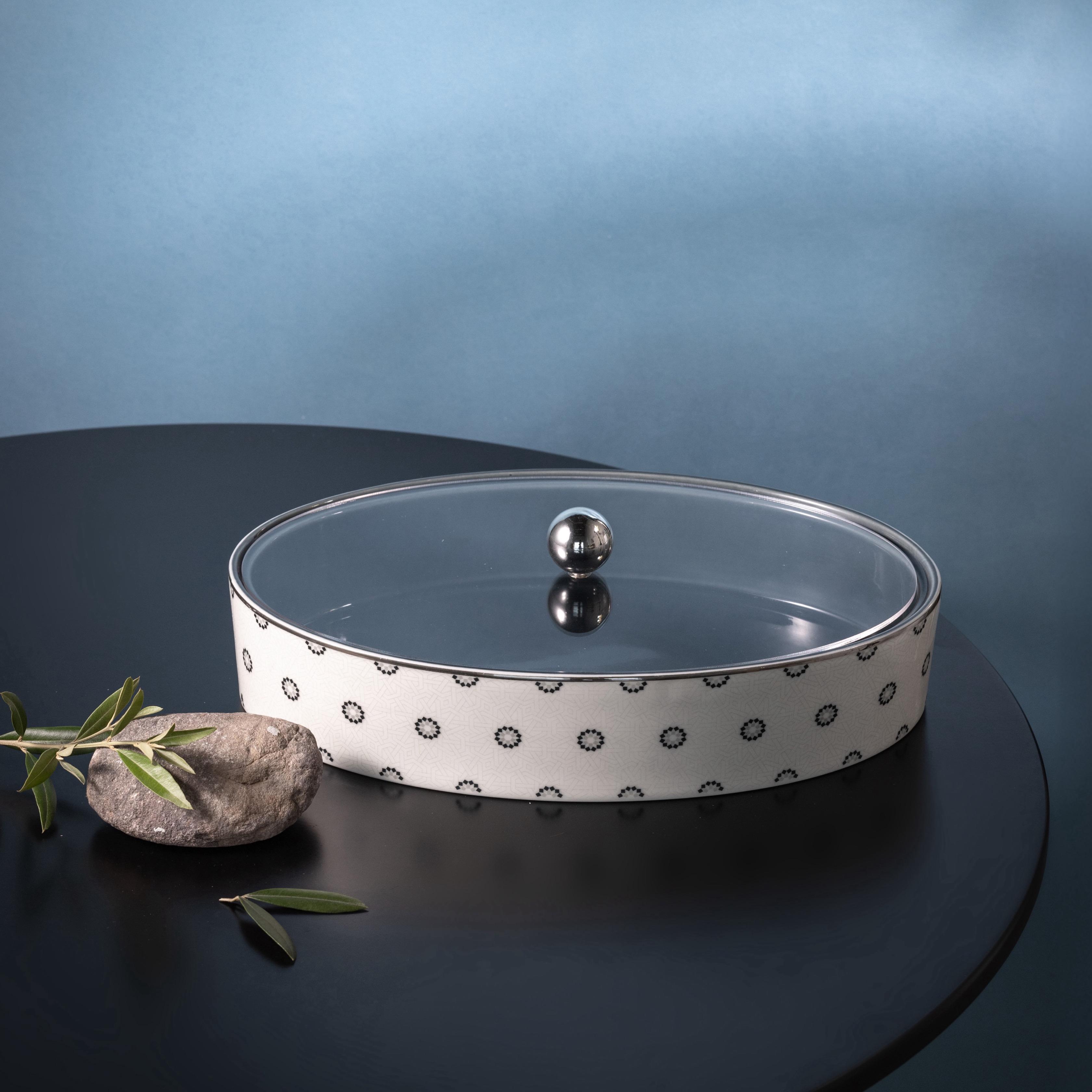 وعاء تمر بورسلان مع غطاء من أوتانيتيك-household-dining-dinnerware-bowls-image-1