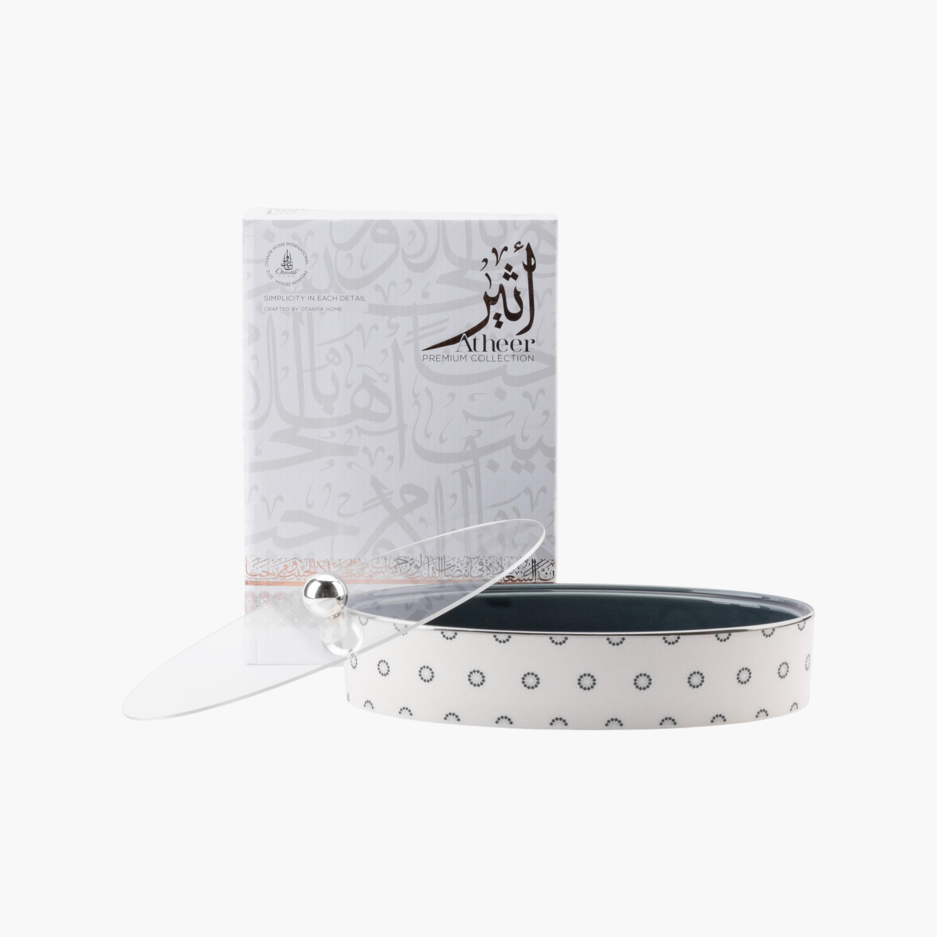 وعاء تمر بورسلان مع غطاء من أوتانيتيك-household-dining-dinnerware-bowls-image-4