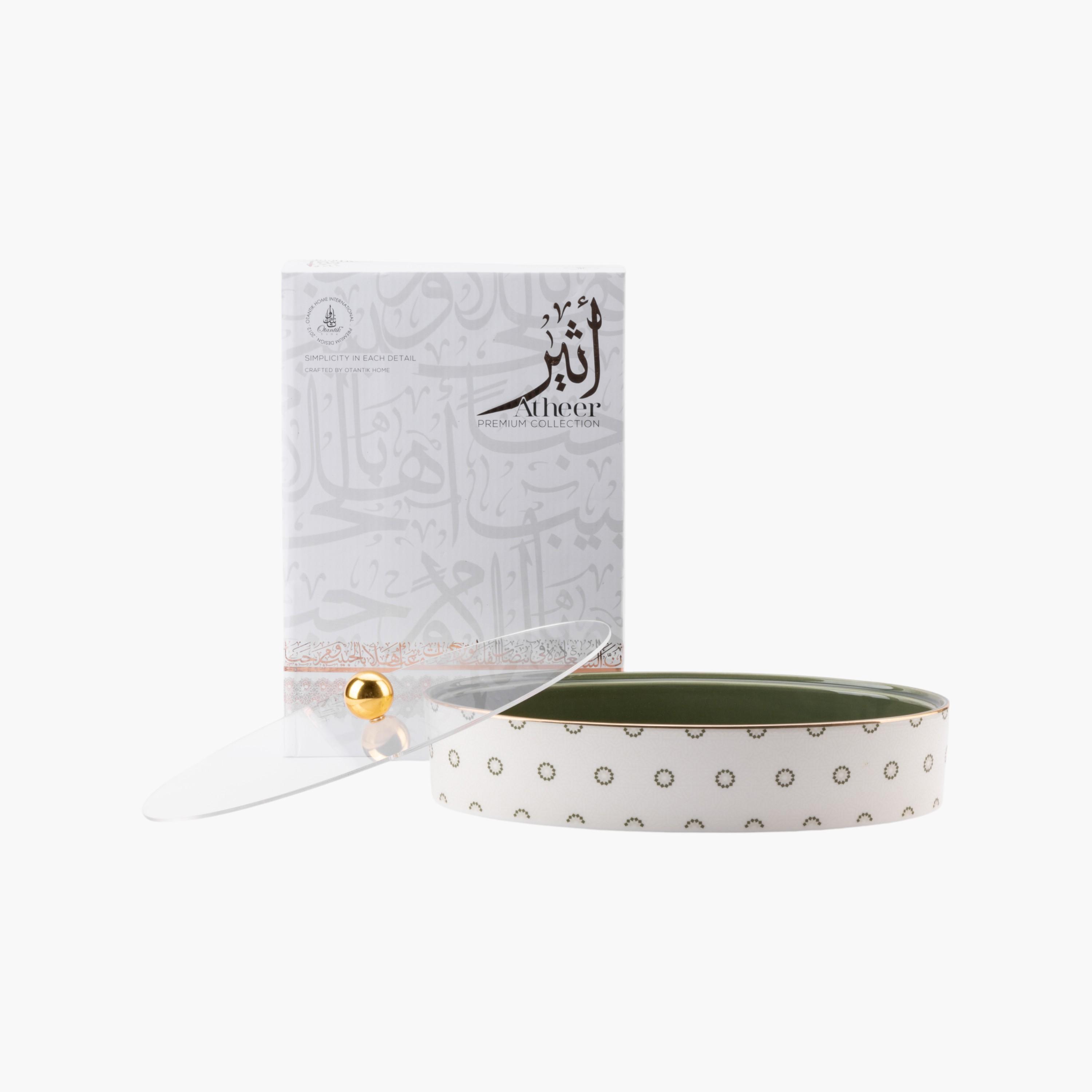 وعاء تمر بورسلان مع غطاء من أوتانيتيك-household-dining-dinnerware-bowls-image-4