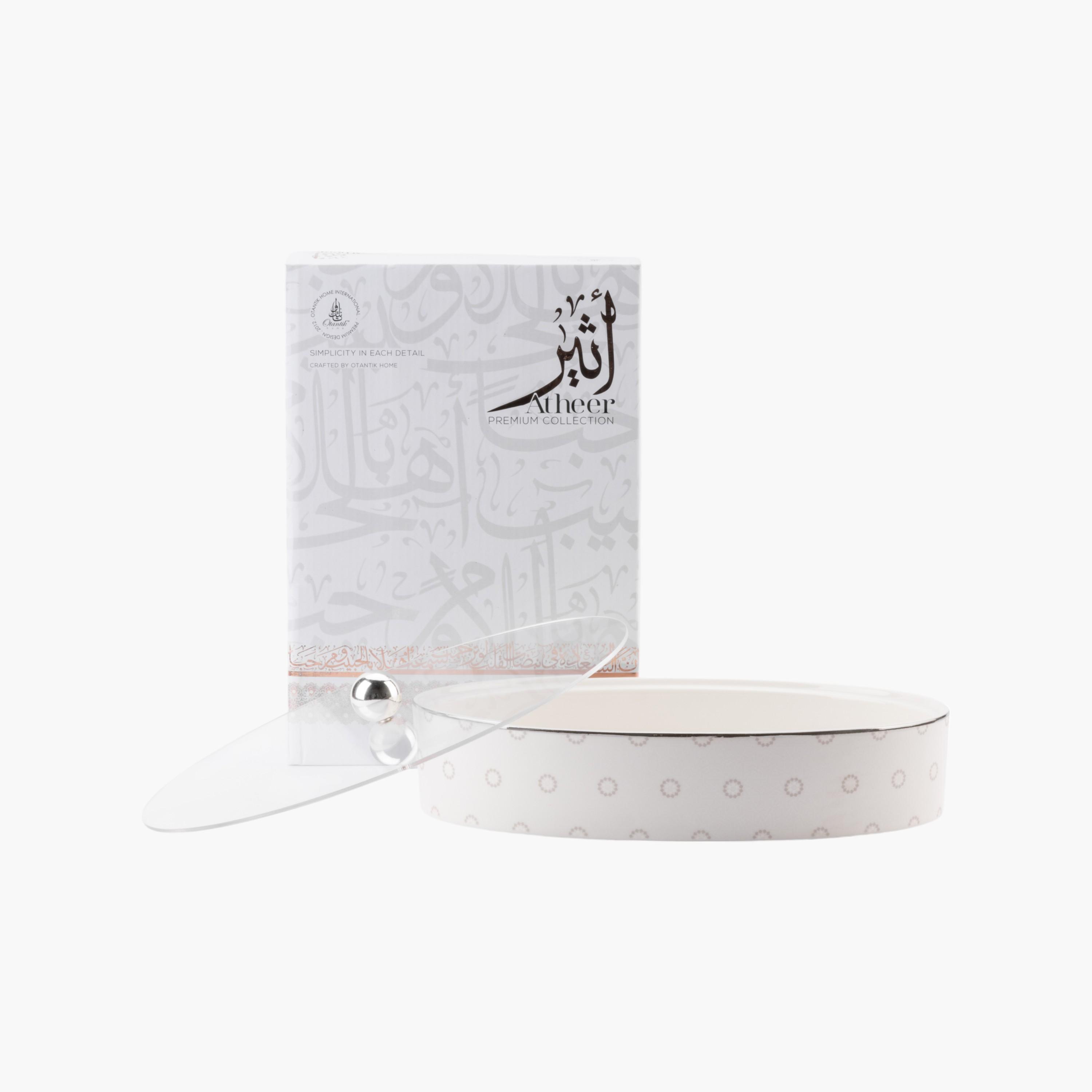 وعاء تمر بورسلان مع غطاء من أوتانيتيك-household-dining-dinnerware-bowls-image-4