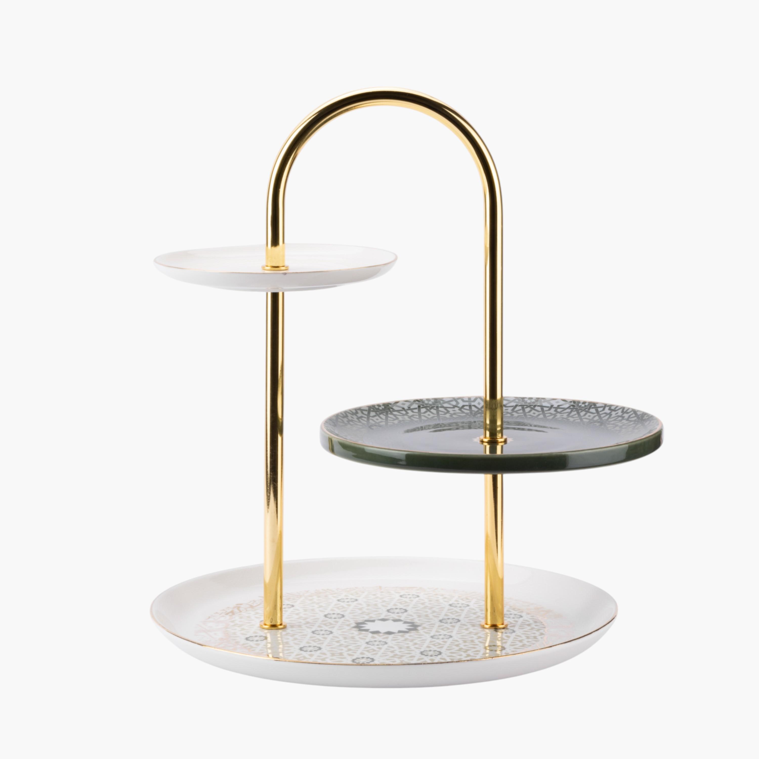 Porcelain 3-Tier Cake Stand-household-dining-serveware-cakestands-image-2