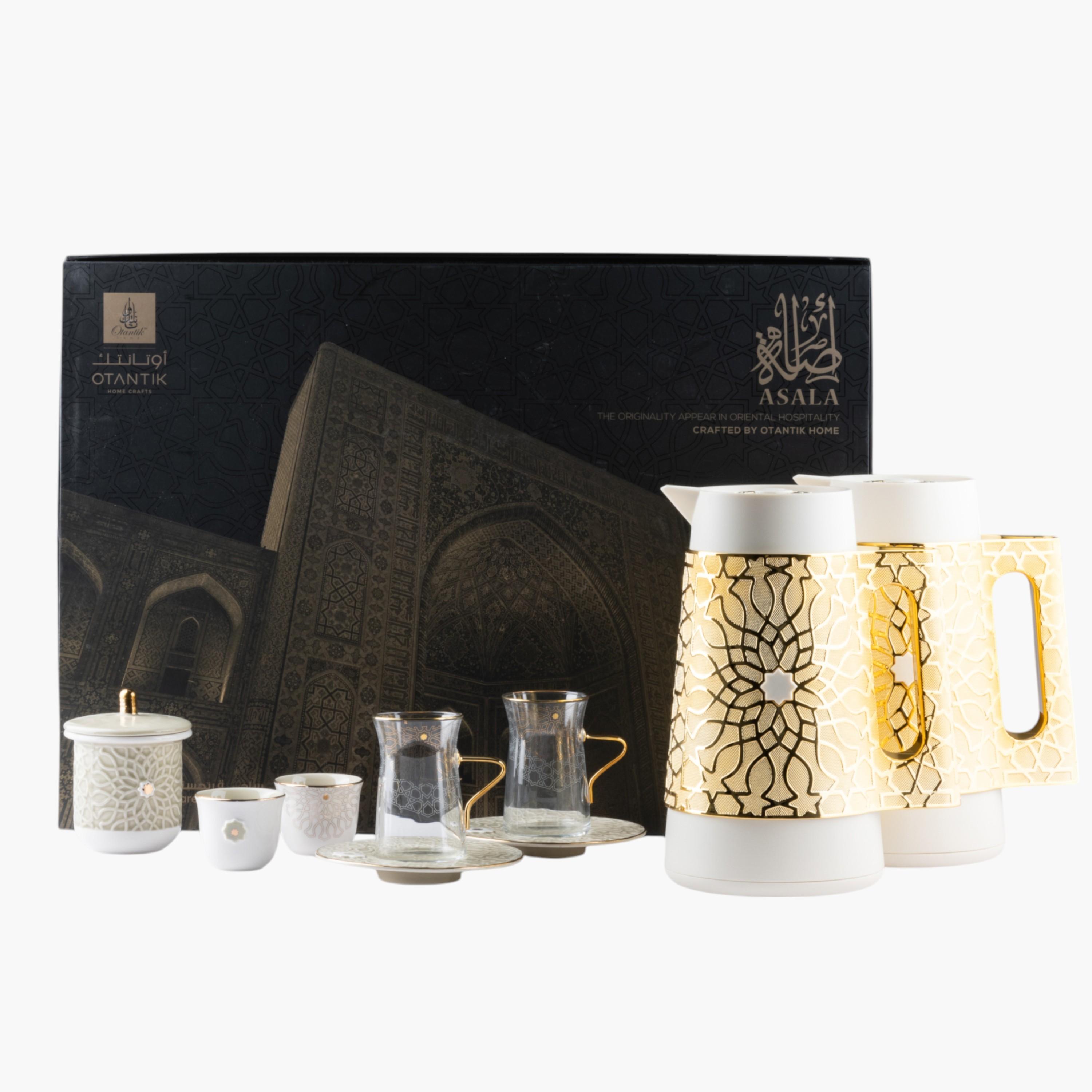 مجموعة شاي وقهوة 21 قطعة من أوتانتيك-household-dining-teaandcoffee-teaandcoffeesets-image-4