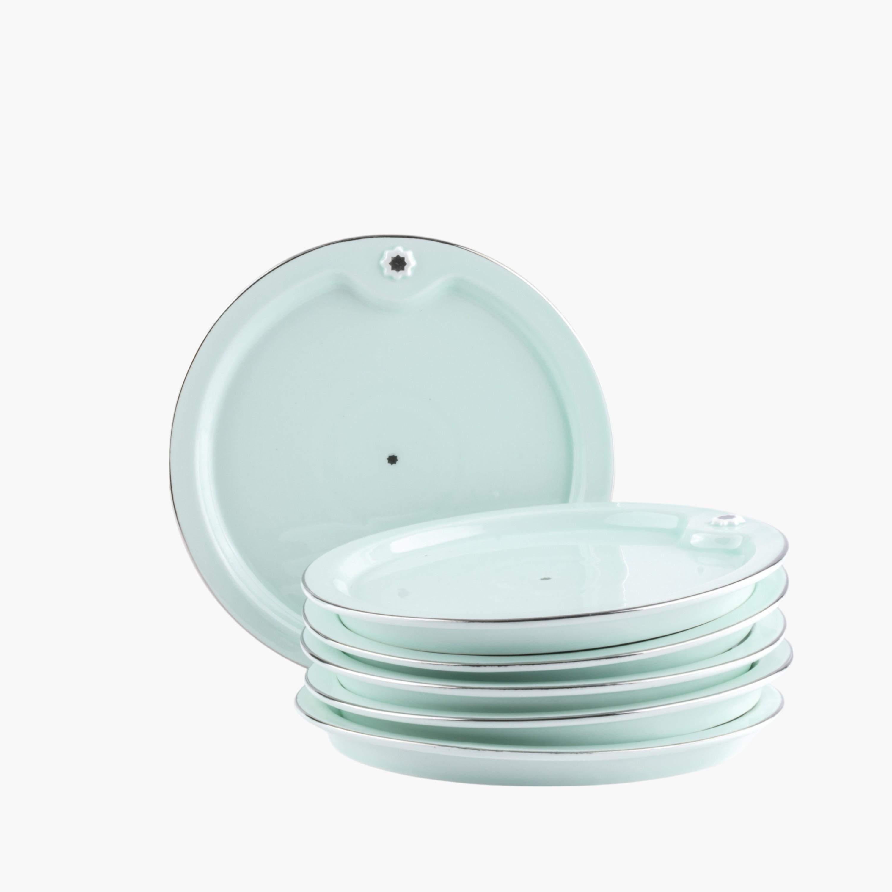 Porcelain 6-Piece Dessert Plate Set-household-dining-dinnerware-dinnersets-image-2