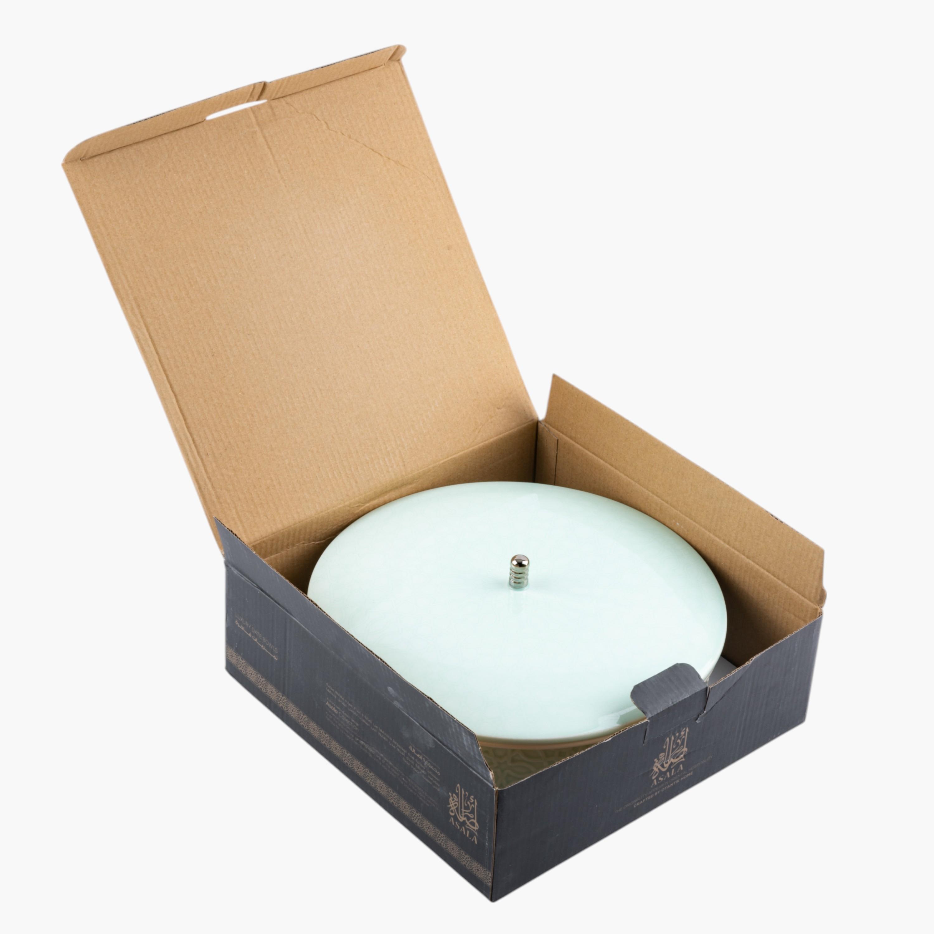وعاء تمر بورسلان مع غطاء من أوتانتيك-household-dining-dinnerware-bowls-image-4