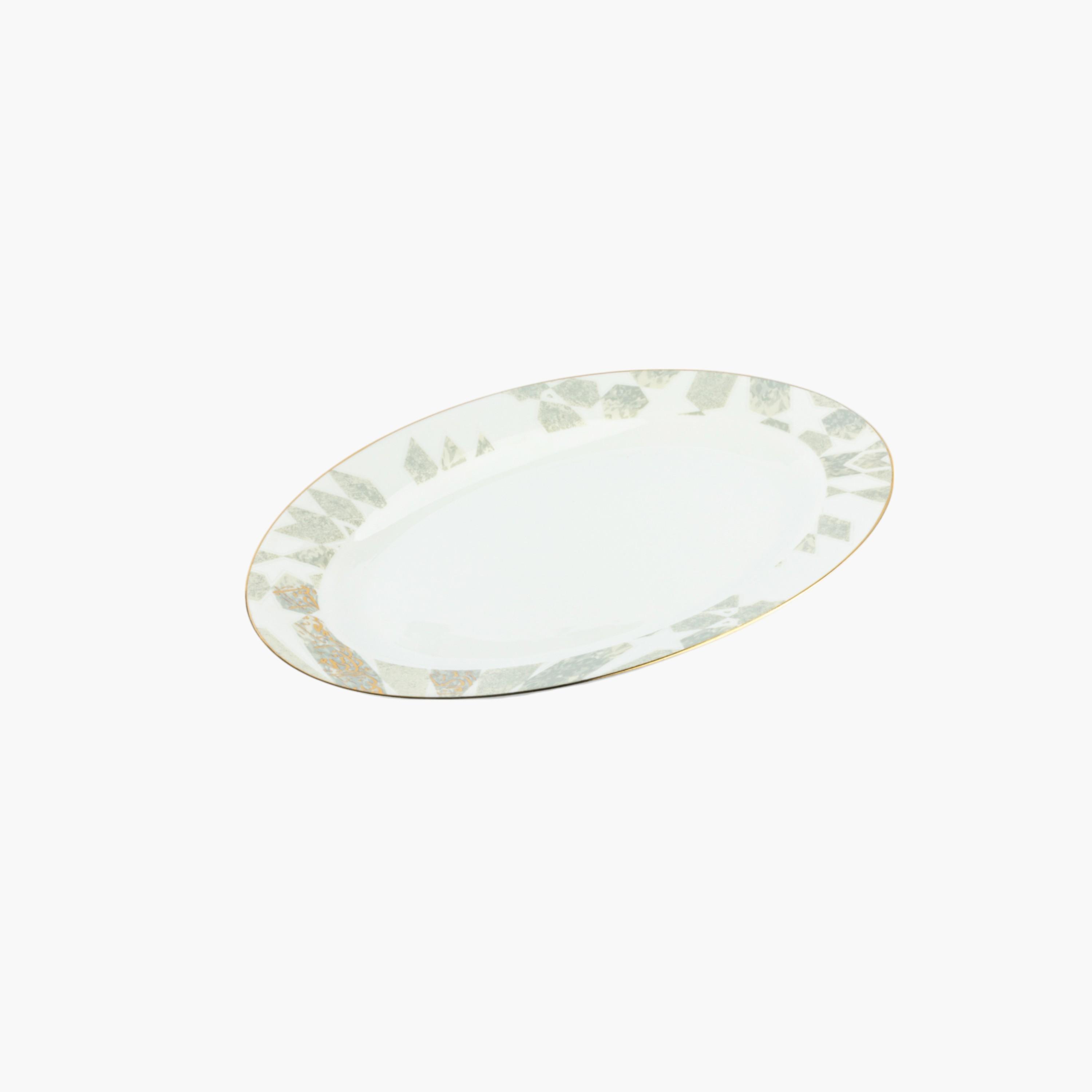 صحن عشاء بورسلان بتفاصيل بالخط العربي من أوتانتيك-household-dining-serveware-servingplatters-image-3