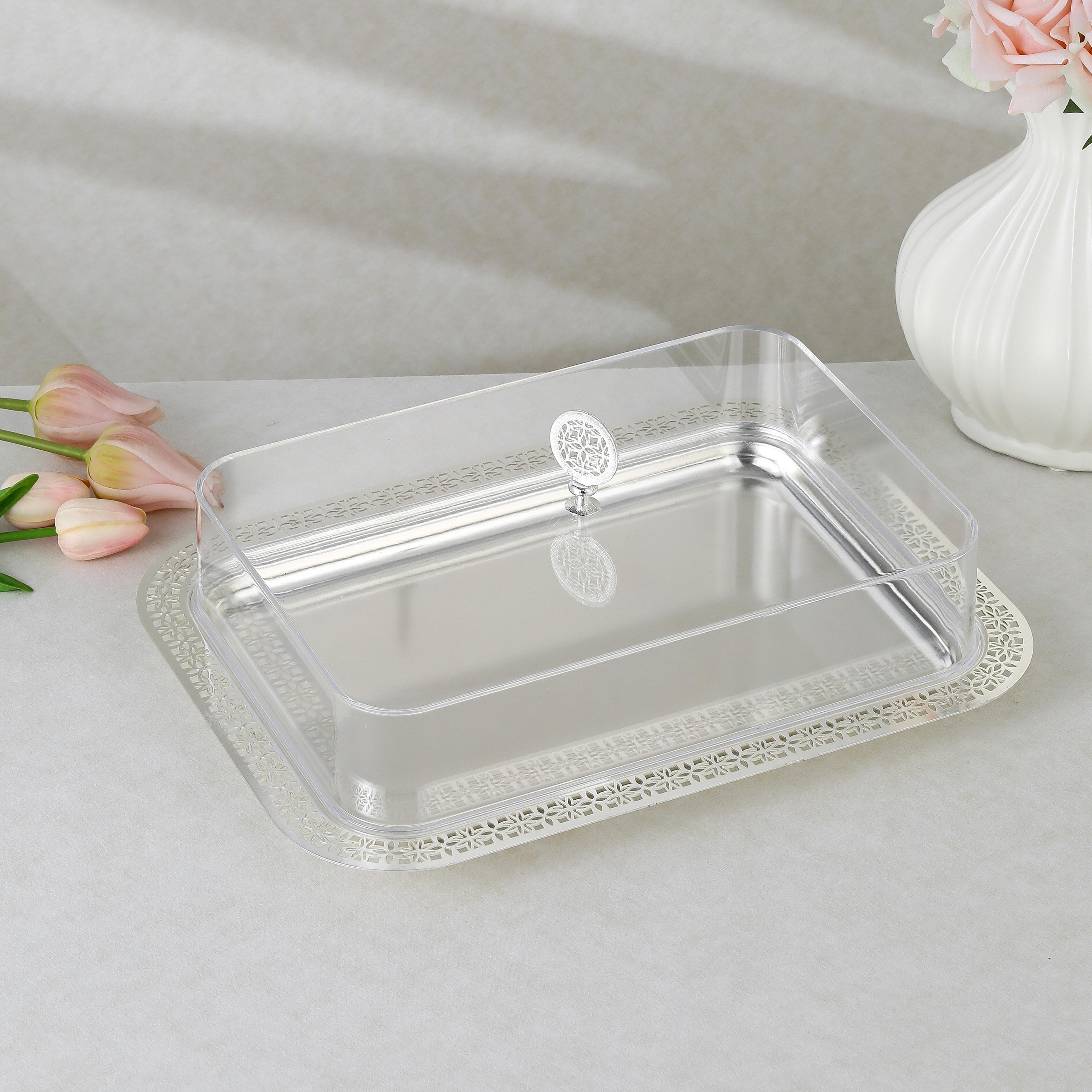 صينية تقديم بتفاصيل مفرغة وغطاء من أوتانتيك-household-dining-serveware-servingtrays-image-1