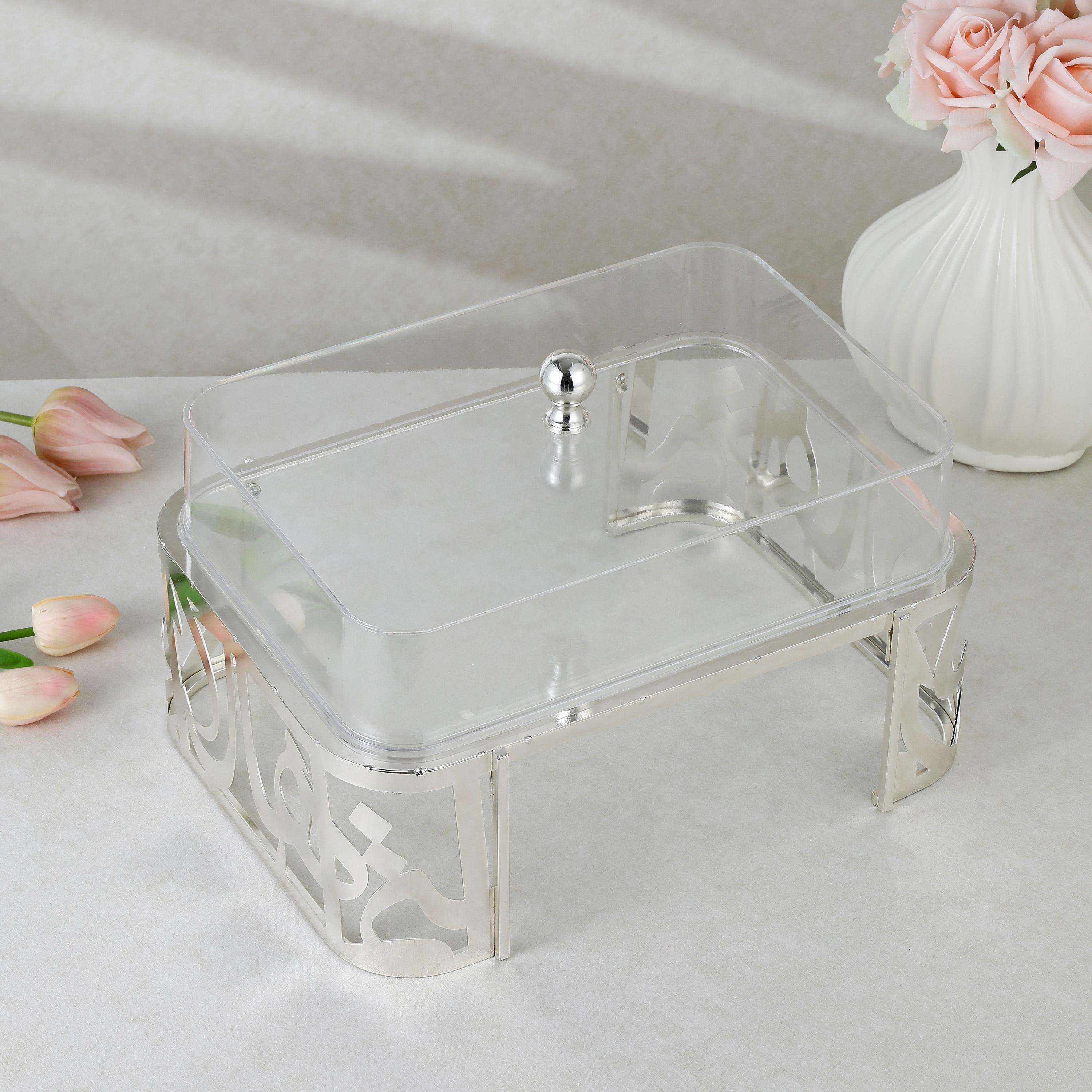 طقم تقديم مزيّن بخط عربي قطعتين من أوتانتيك-household-dining-serveware-servingtrays-image-1