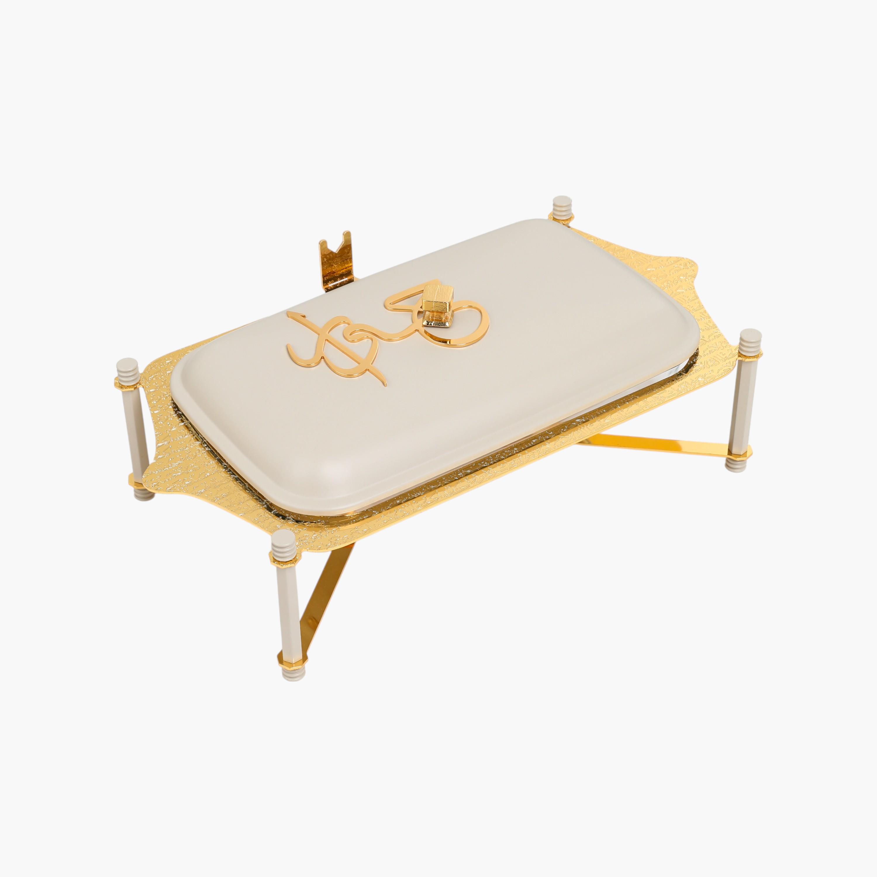 Arabic Calligraphy 3-Piece Food Warmer Set-household-dining-serveware-foodwarmersandcasseroles-image-5