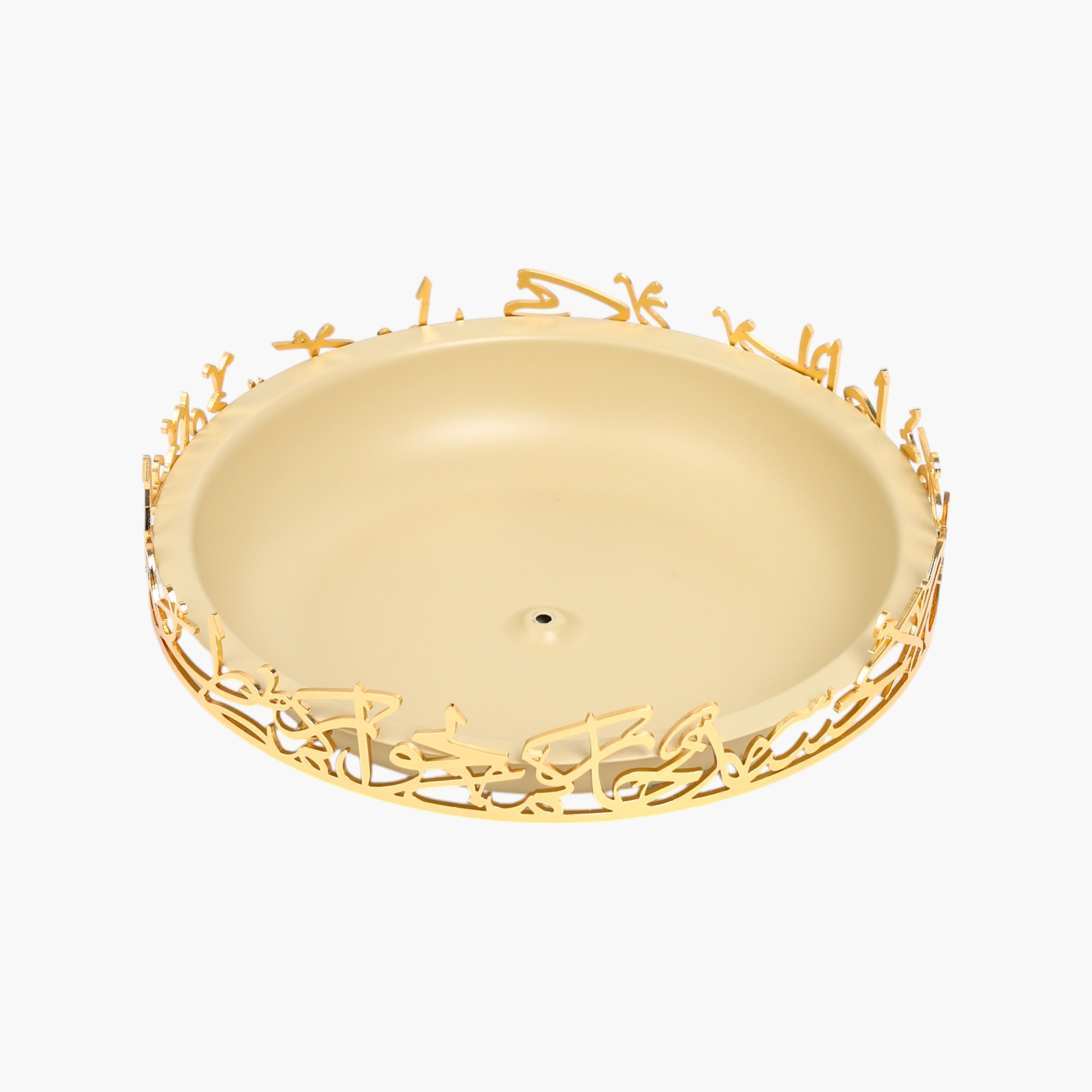 Arabic Calligraphy Accent Cake Stand-household-dining-serveware-cakestands-image-2