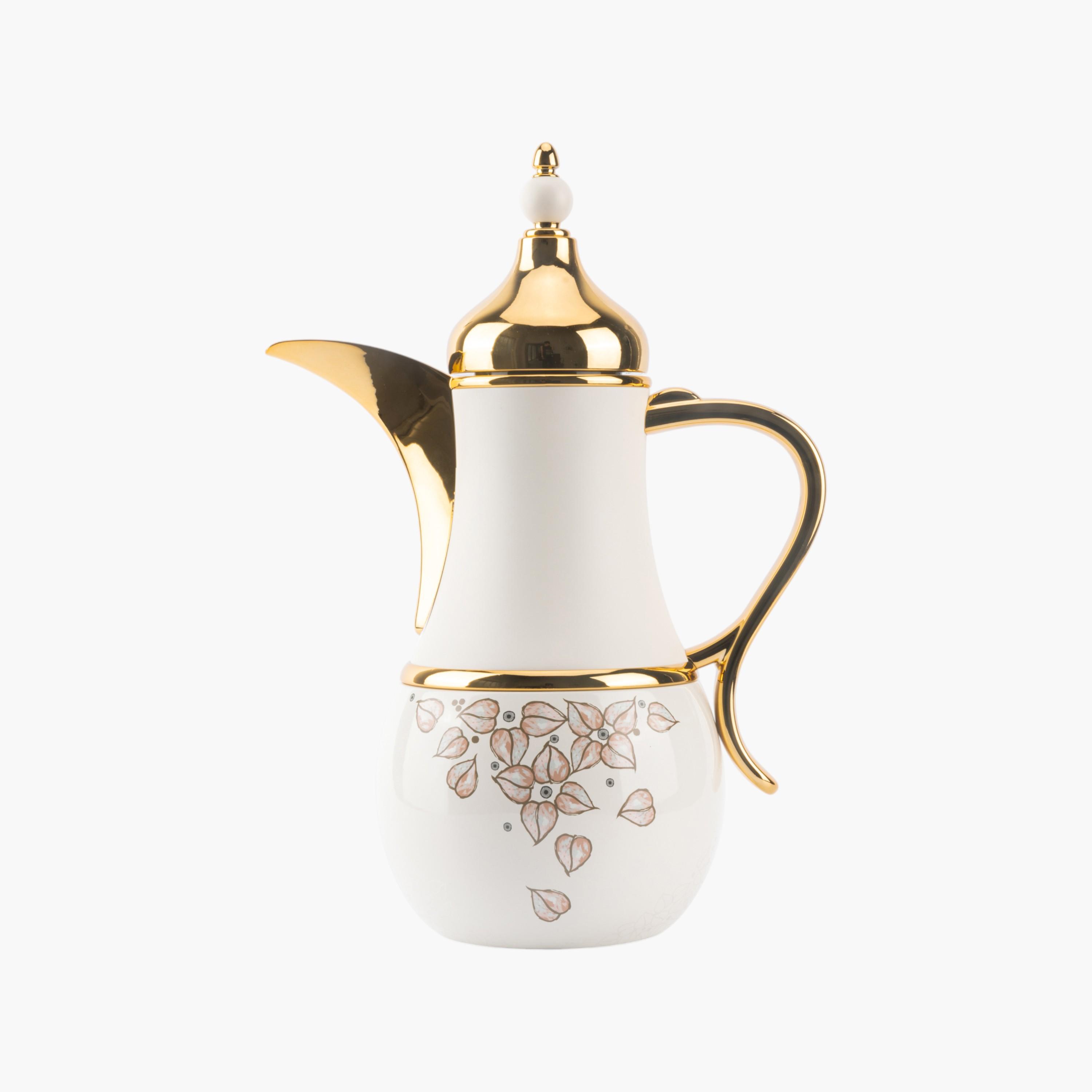 Printed Steel Vacuum Flask with Handle-household-dining-teaandcoffee-vacuumflaskscoffeeandteapots-image-2