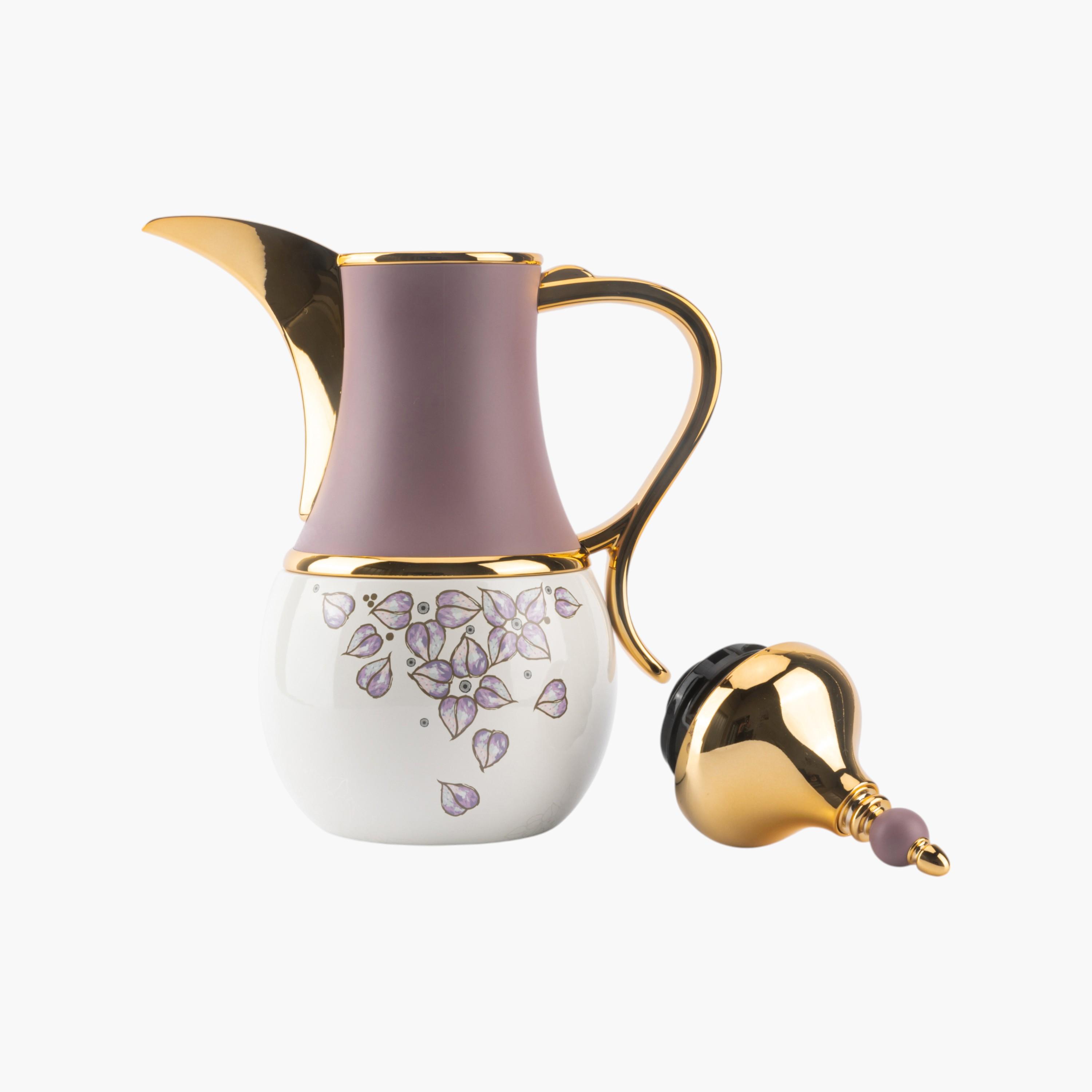 Printed Steel Vacuum Flask with Handle-household-dining-teaandcoffee-vacuumflaskscoffeeandteapots-image-3