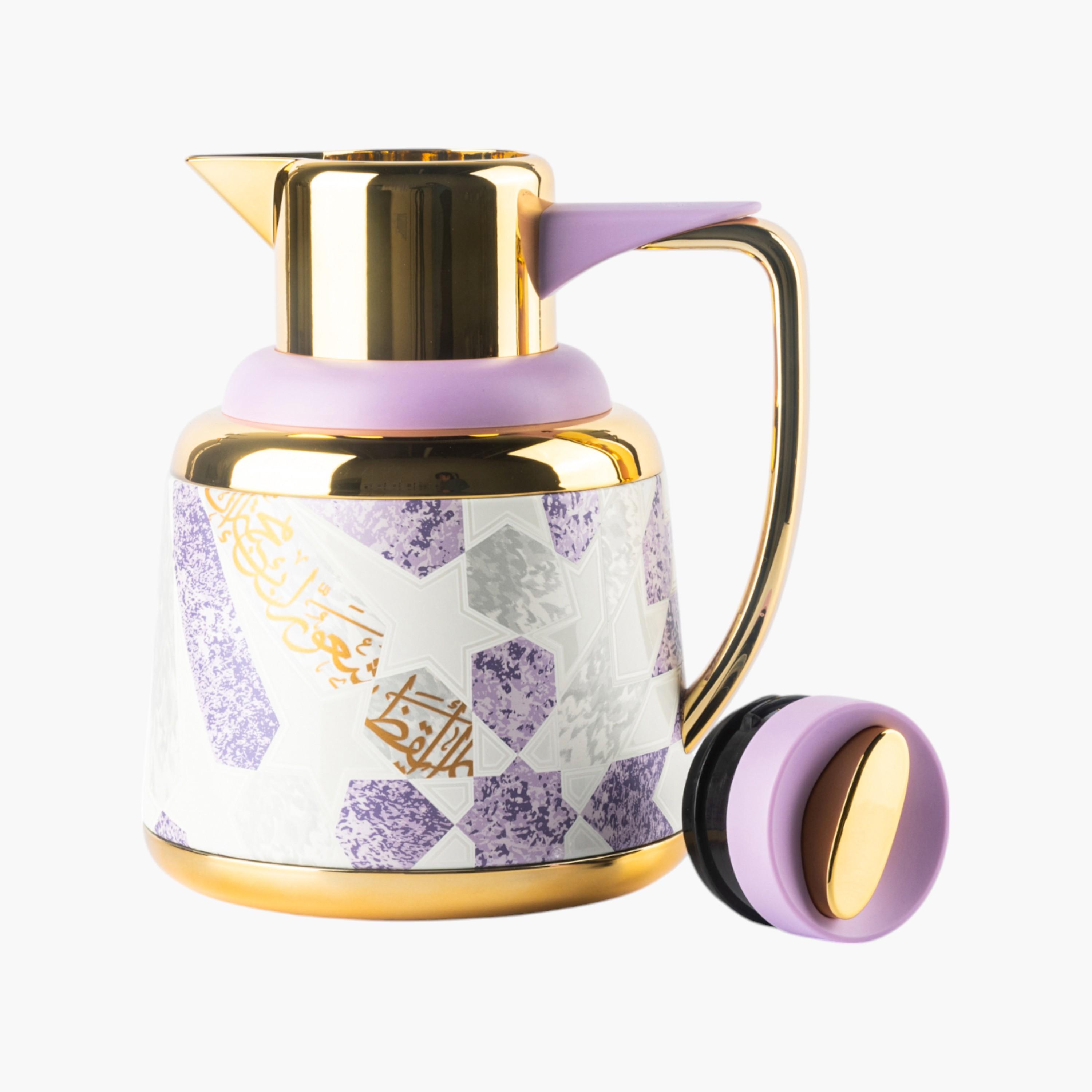 ترمس مفرّغ من الهواء بطبعات خط عربي ومقبض من أوتانتيك-household-dining-teaandcoffee-vacuumflaskscoffeeandteapots-image-3