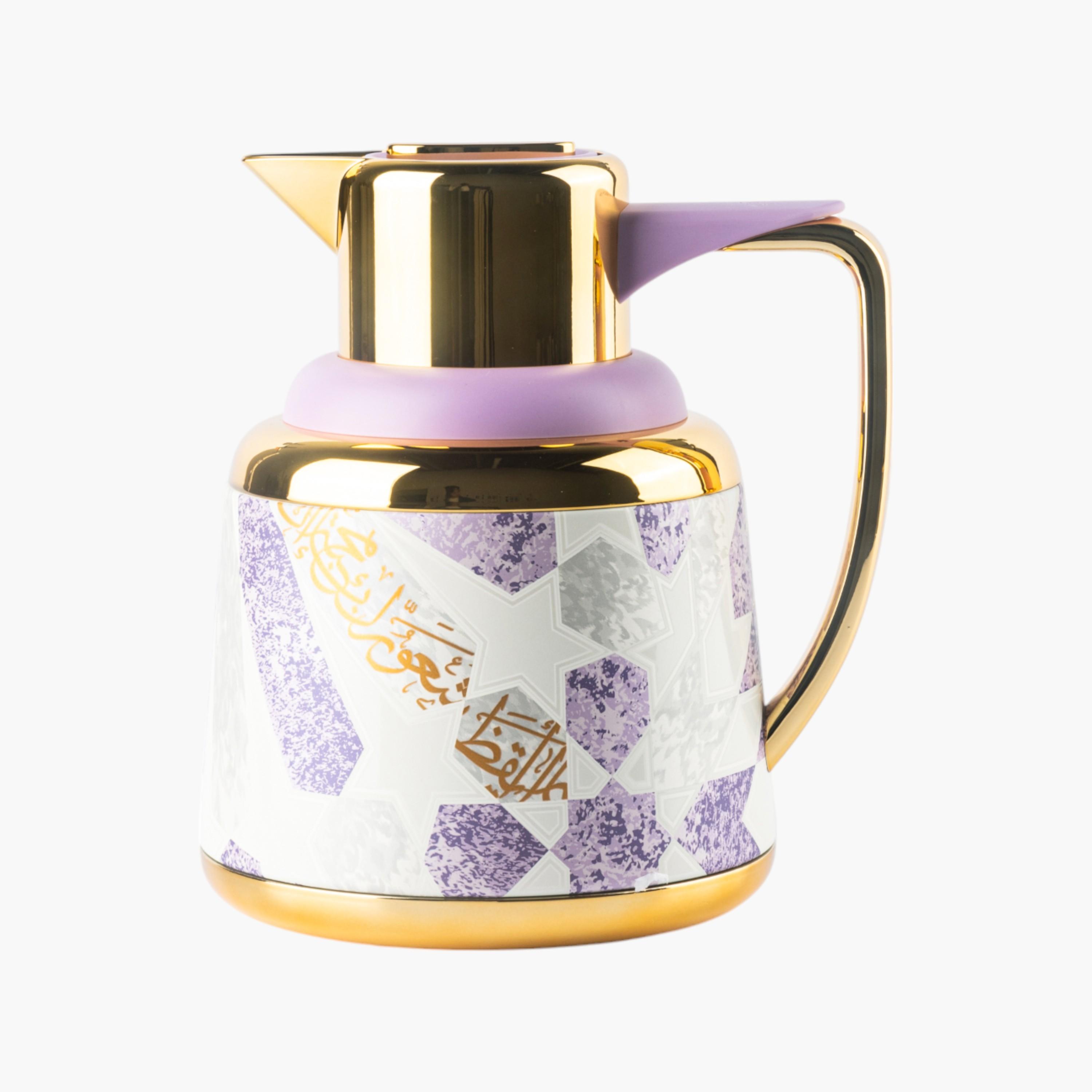 Arabic Calligraphy Print Vacuum Flask with Handle-household-dining-teaandcoffee-vacuumflaskscoffeeandteapots-image-4