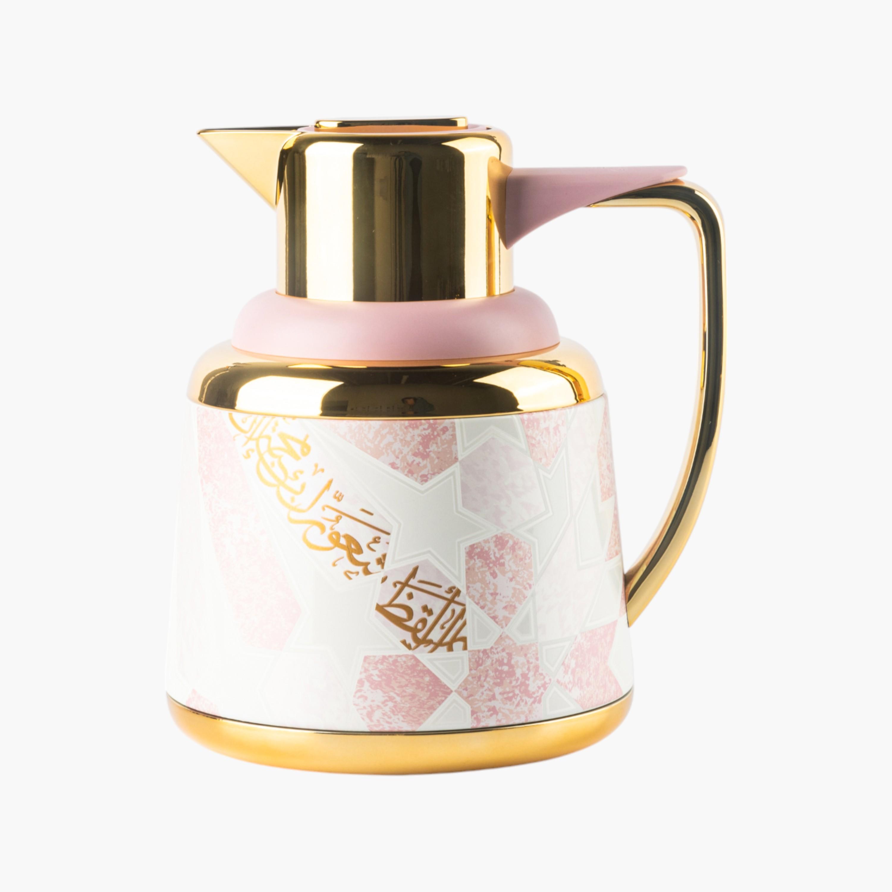Arabic Calligraphy Print Vacuum Flask with Handle-household-dining-teaandcoffee-vacuumflaskscoffeeandteapots-image-4