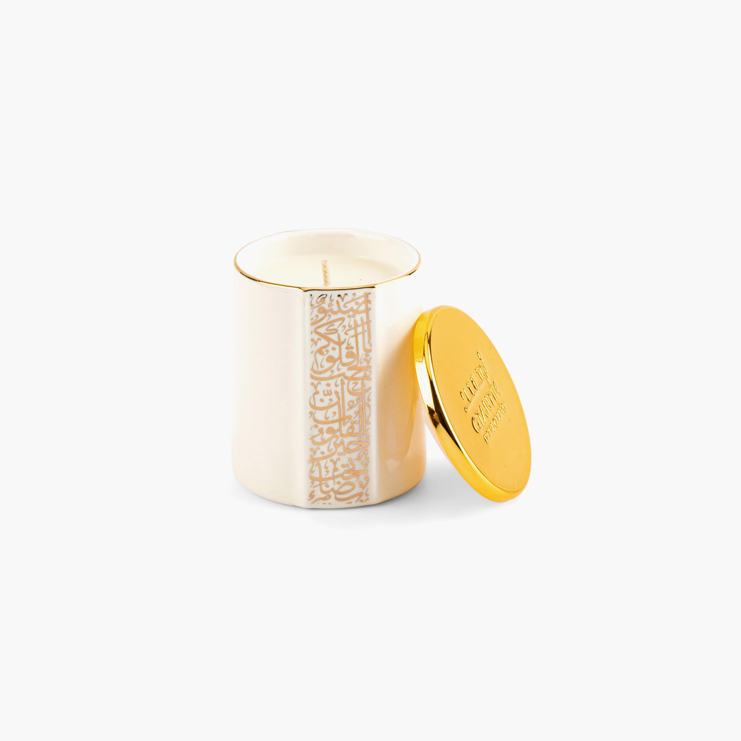 شمعة في جرة بورسلان بتفاصيل خط عربي من أوتانتيك-household-homefragrance-candles-image-2