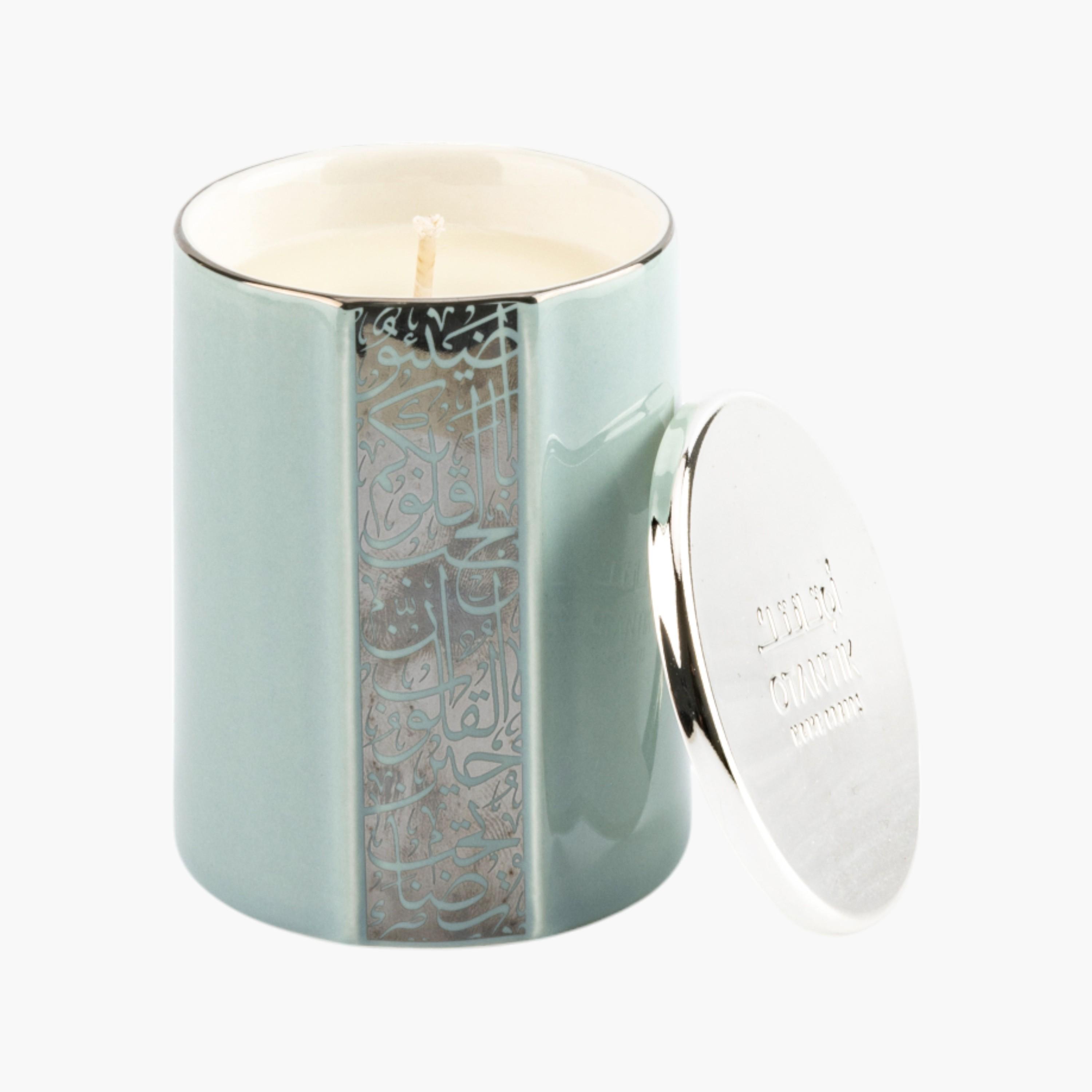 شمعة بورسلان بطبعات الخط العربي مع غطاء من أوتانتيك-household-homefragrance-candles-image-3