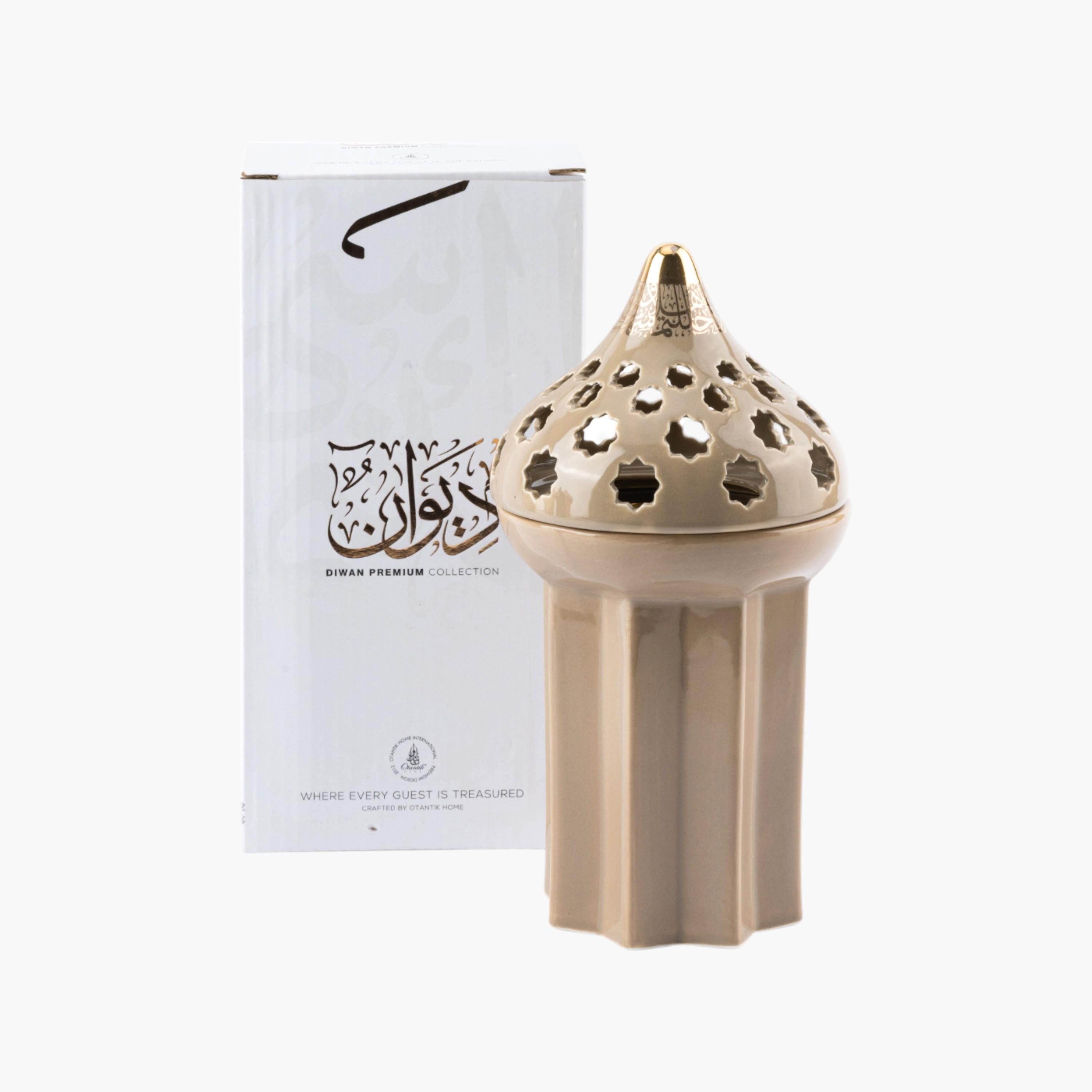 Cutout Detail Incense Burner with Lid-household-homefragrance-burners-image-2