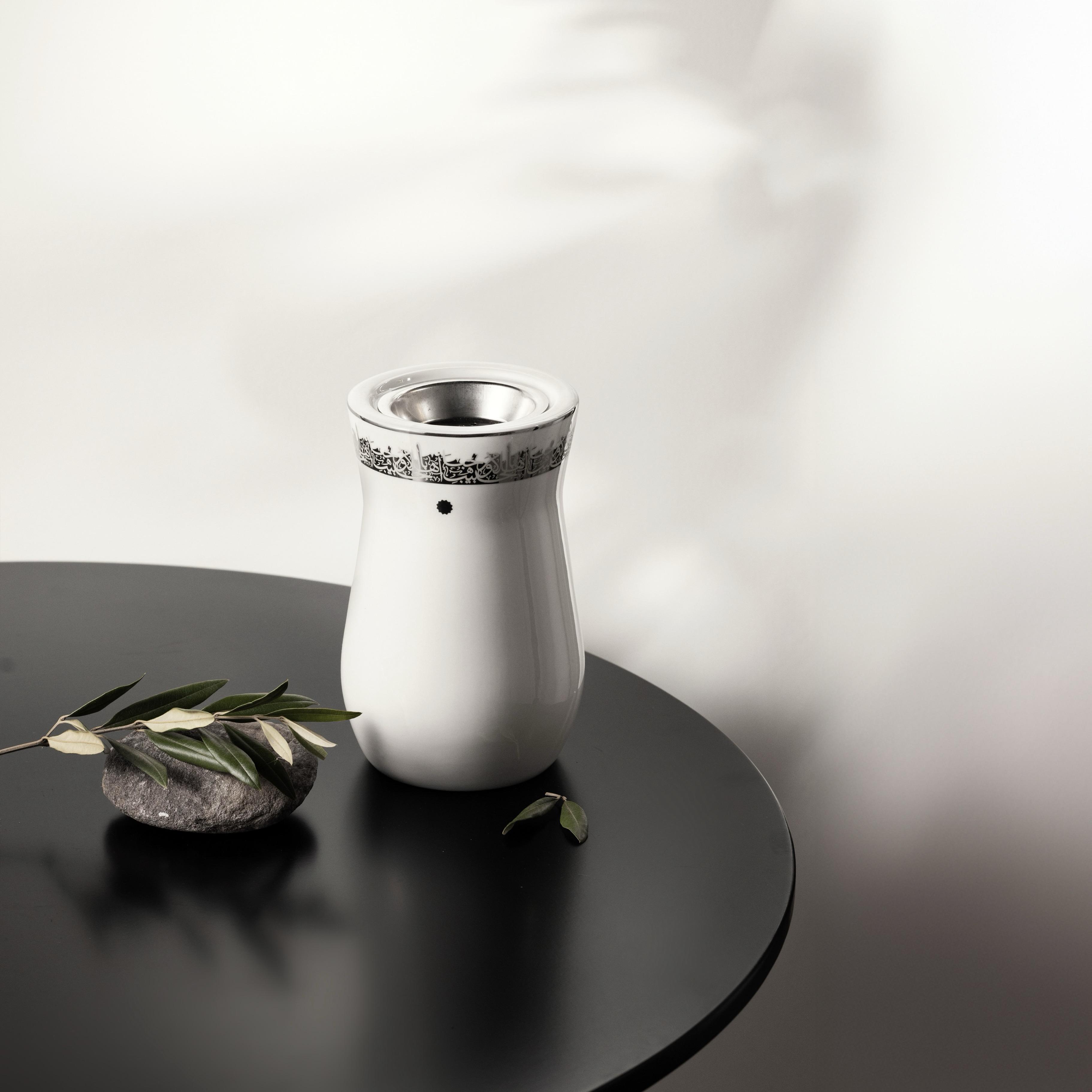 مبخرة بورسلان بطبعات الخط العربي من أوتانتيك-household-homefragrance-burners-image-1