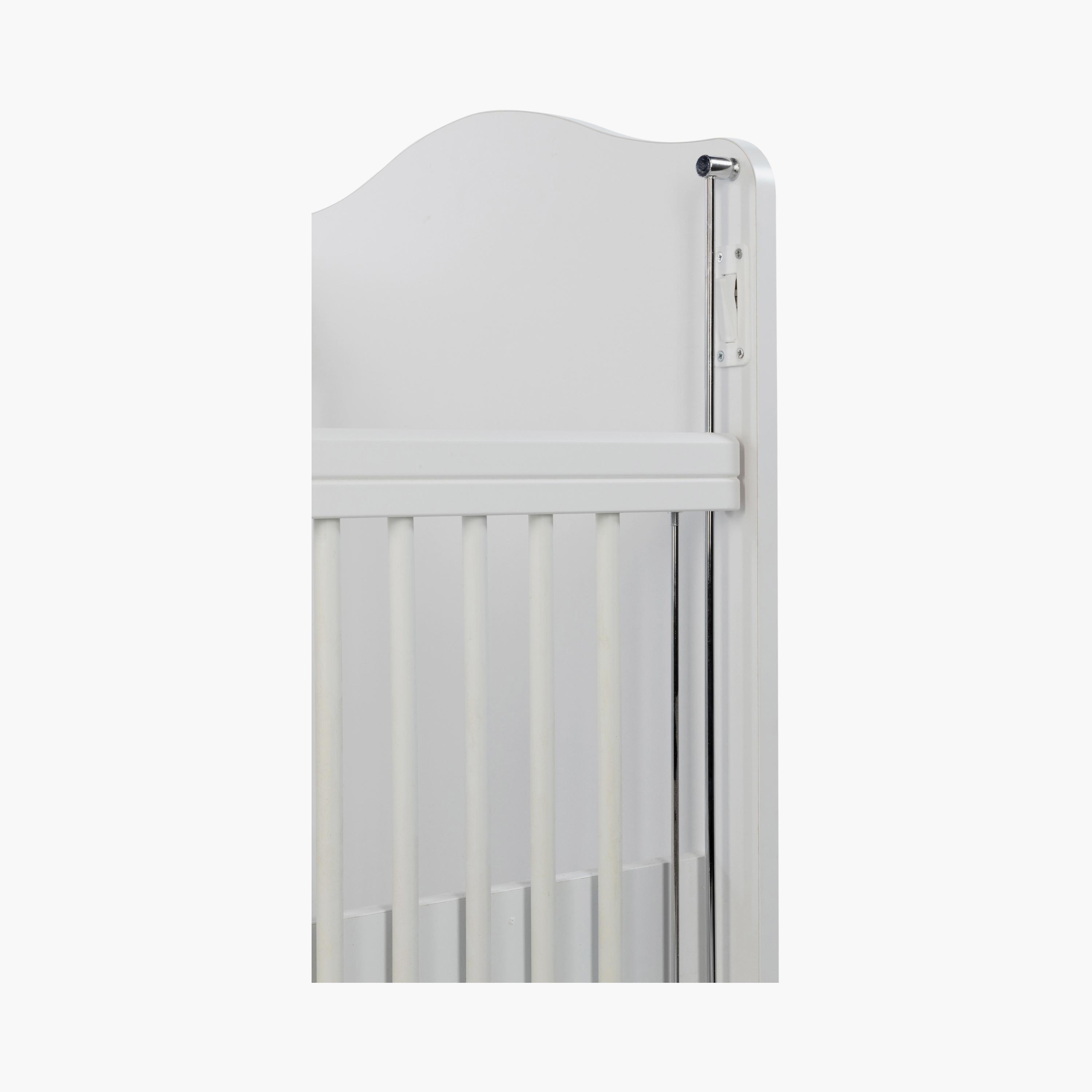 Belis Nino Convertible Baby Bed with Drawers - White-baby-nursery-furniture-cribsandbeds-babycribs-image-3