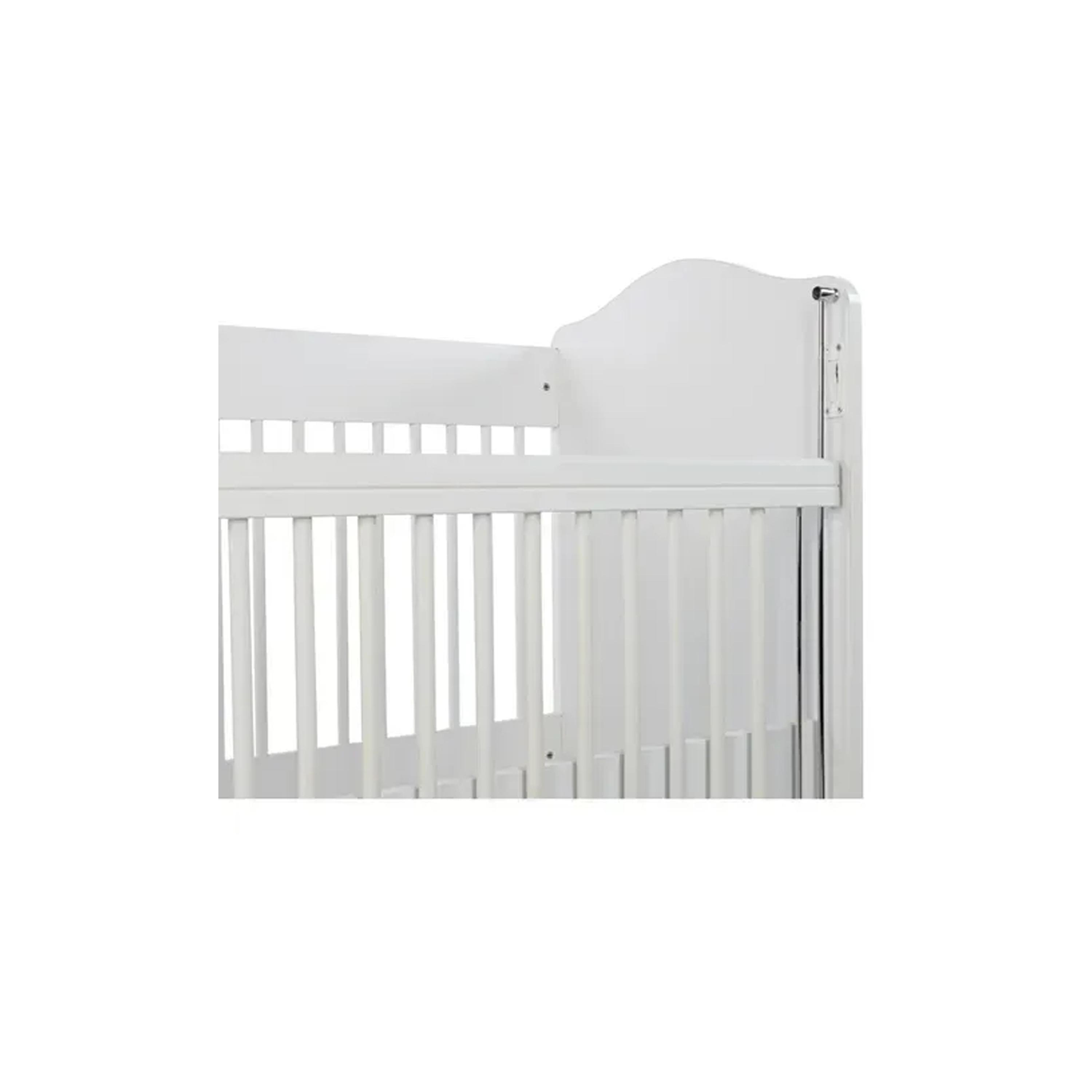 Belis Nino Convertible Baby Bed with Drawers - Dove - 50 x 100 cm-baby-nursery-furniture-cribsandbeds-beds-image-5