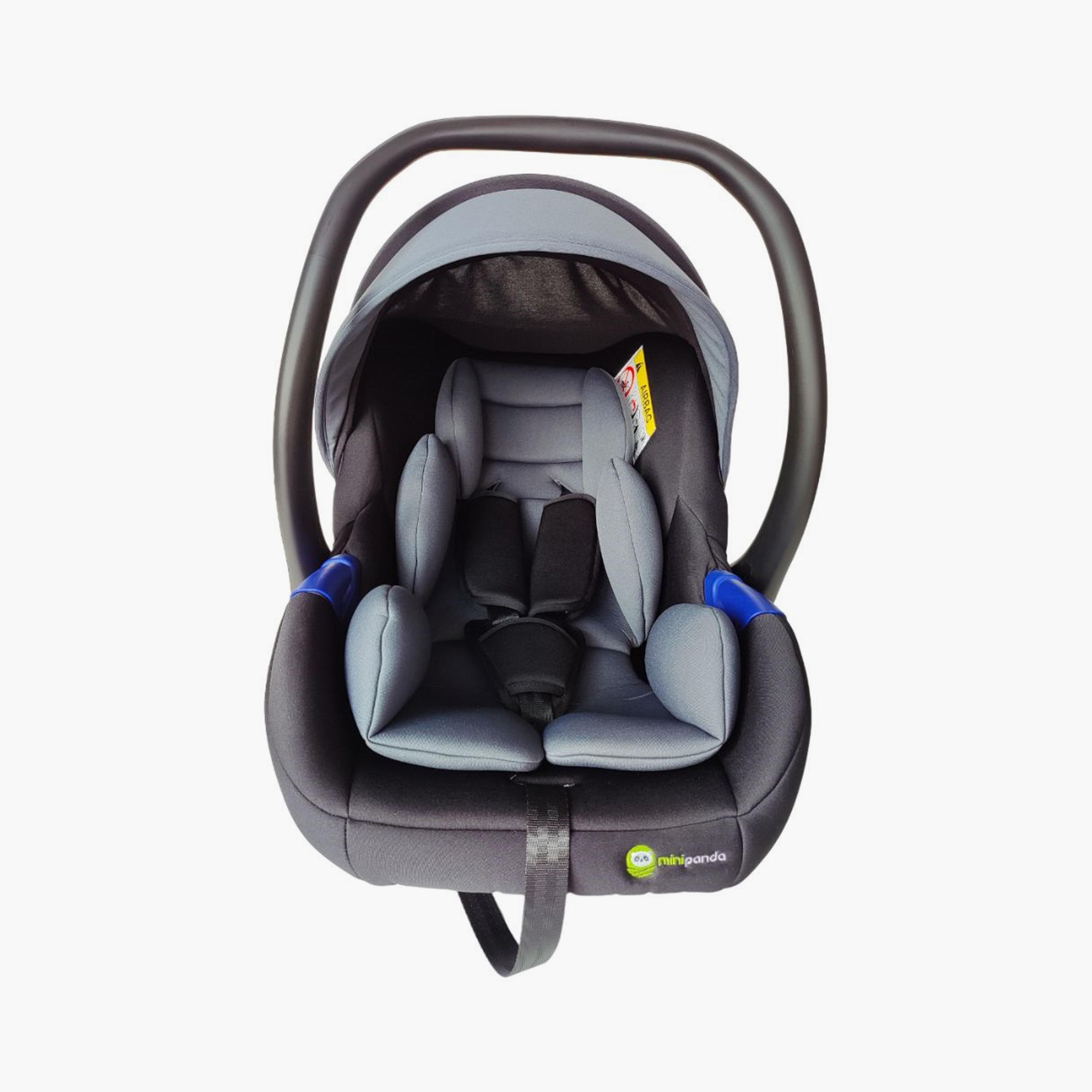 Mini Panda Ava TinyTravel Infant Car Seat - Ebony - 0-15 Months-baby-gear-carseats-image-2