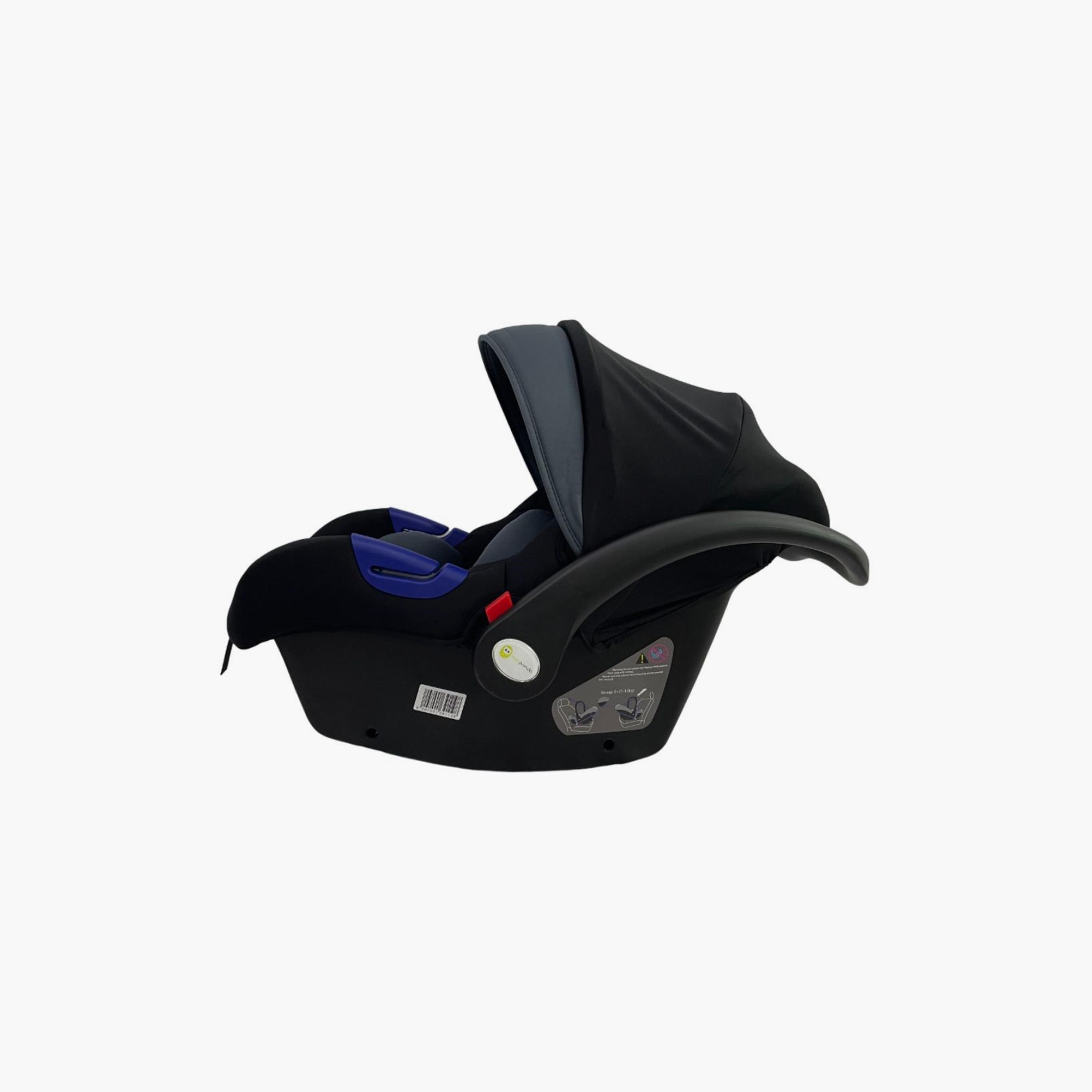 Mini Panda Ava TinyTravel Infant Car Seat - Ebony - 0-15 Months-baby-gear-carseats-image-3