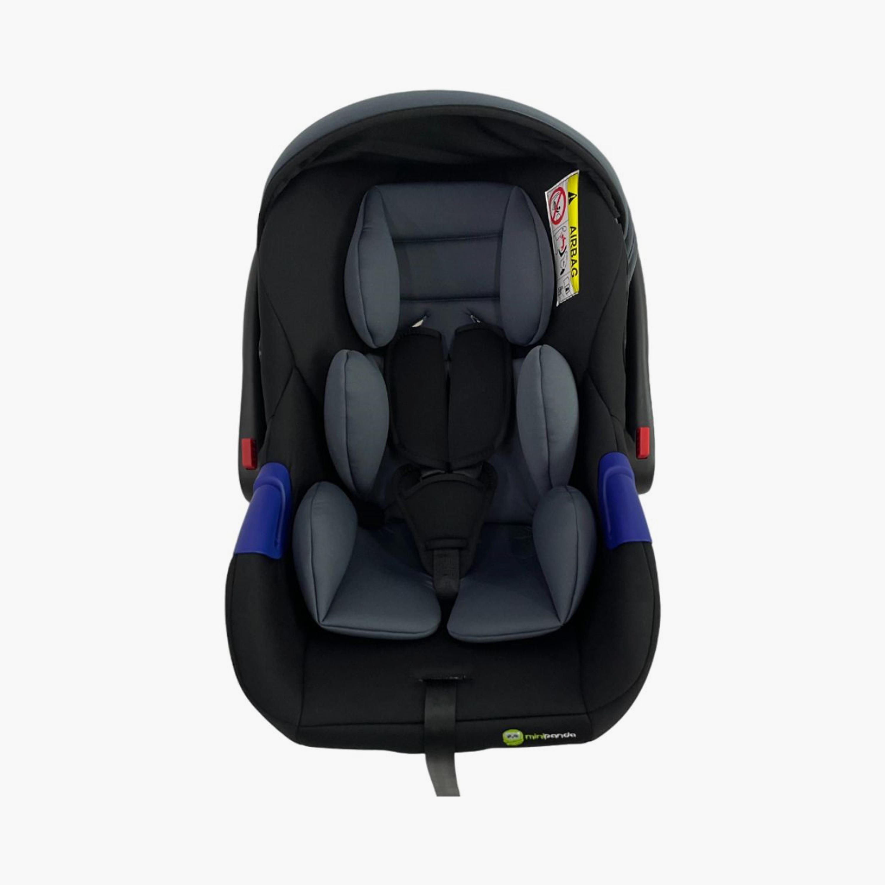 Mini Panda Ava TinyTravel Infant Car Seat - Ebony - 0-15 Months-baby-gear-carseats-image-4