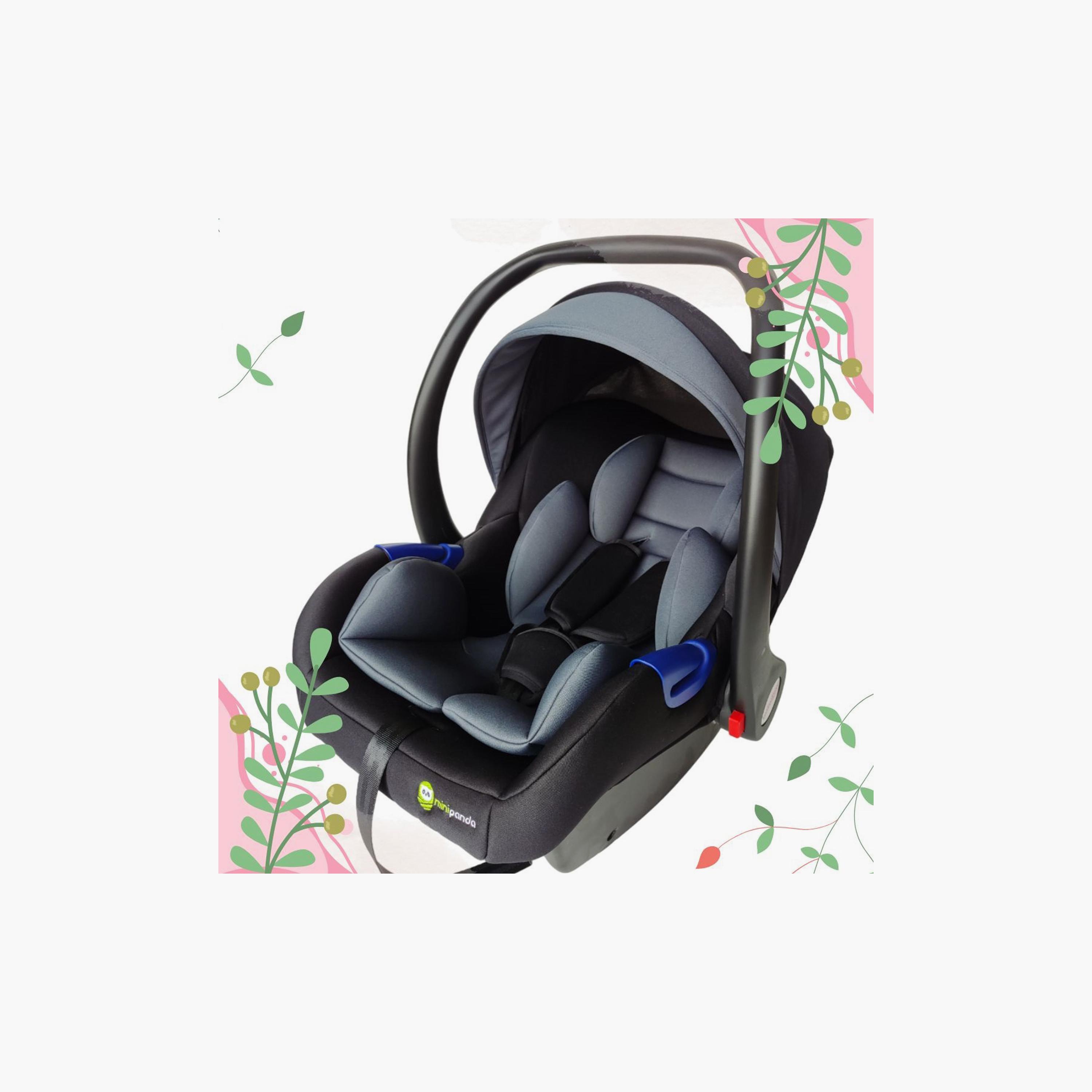 Mini Panda Ava TinyTravel Infant Car Seat - Ebony - 0-15 Months-baby-gear-carseats-image-5