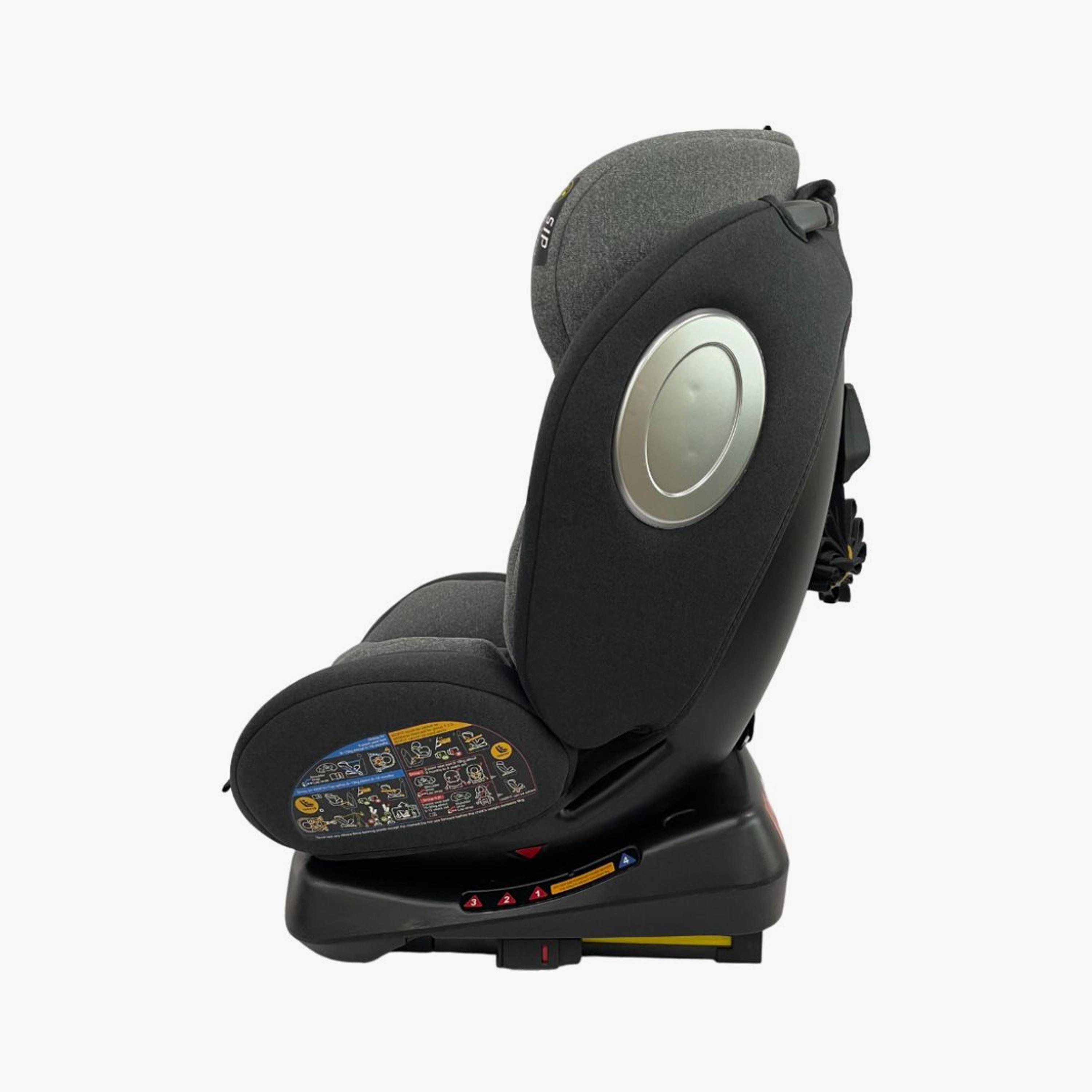 مقعد سيارة كاي دوار 360 درجة مع نظام آيزوفيكس من ميني باندا - فحمي - 0 إلى 12 سنة-baby-gear-carseats-image-10