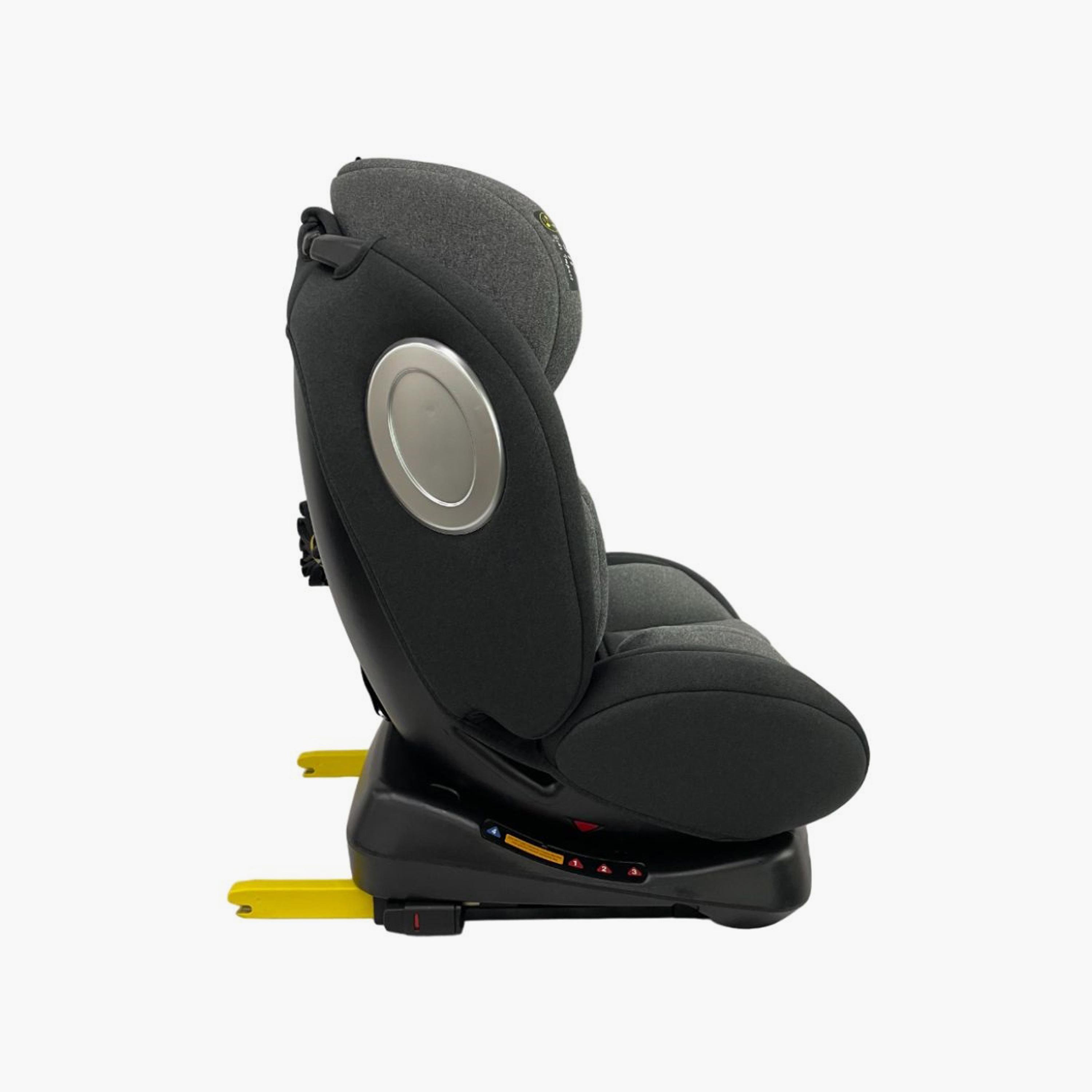 مقعد سيارة كاي دوار 360 درجة مع نظام آيزوفيكس من ميني باندا - فحمي - 0 إلى 12 سنة-baby-gear-carseats-image-11