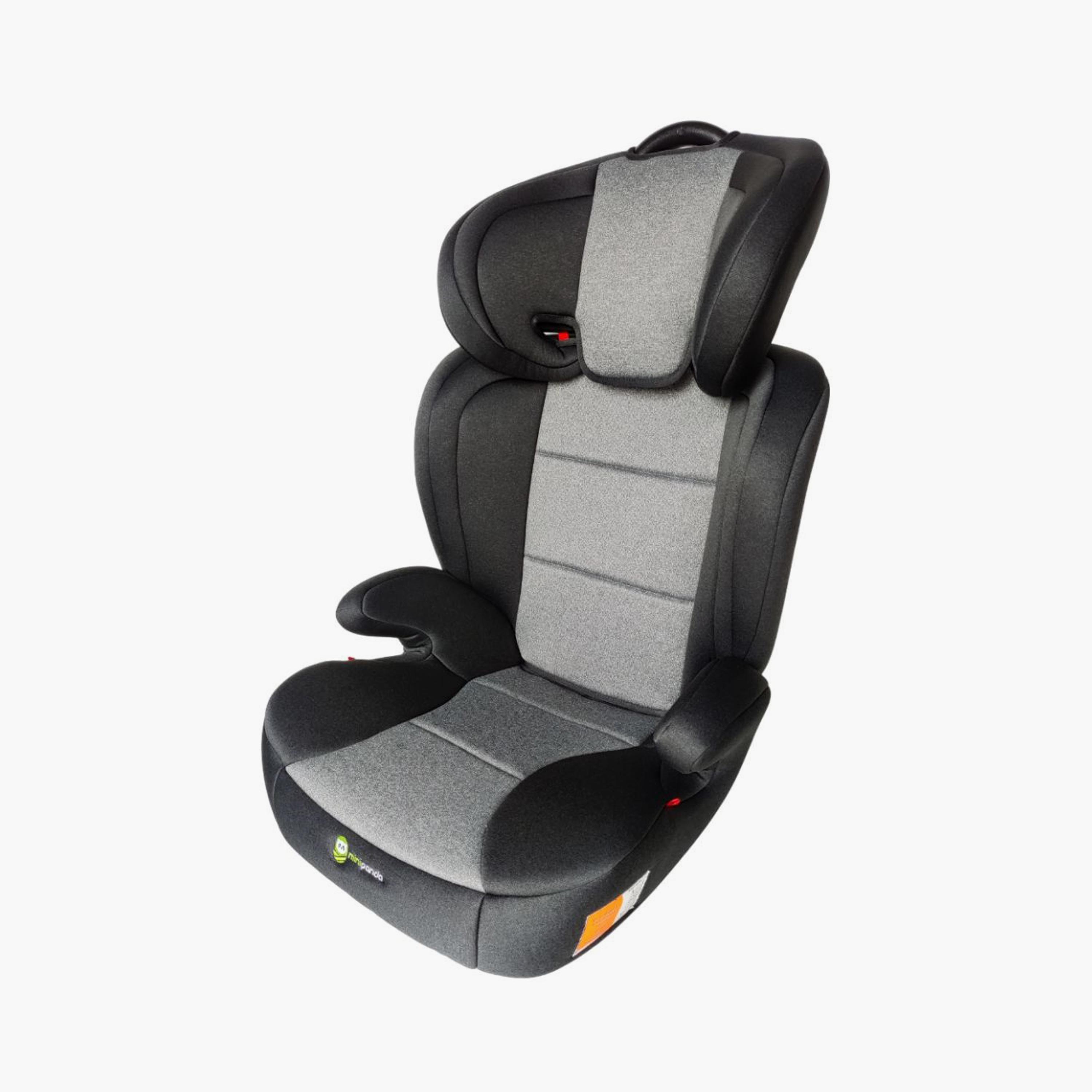 Mini Panda Carson 2-in-1 Booster Seat - Onyx - 3-12 Years-baby-gear-carseats-image-1