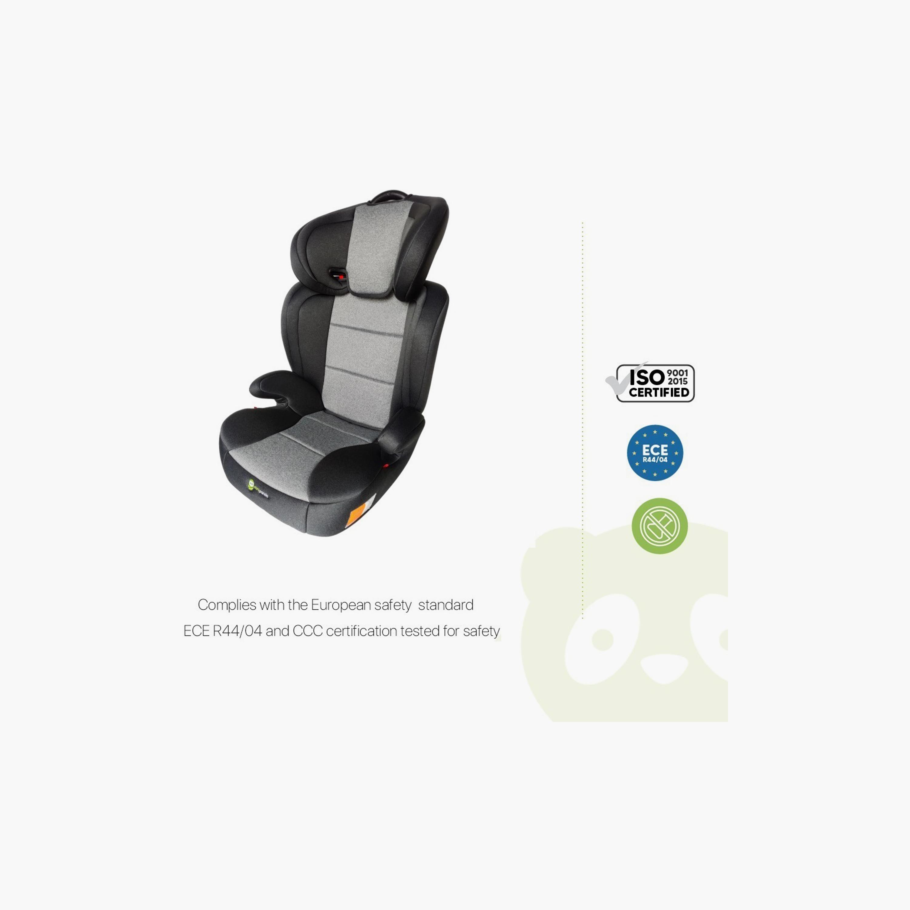 Mini Panda Carson 2-in-1 Booster Seat - Onyx - 3-12 Years-baby-gear-carseats-image-8