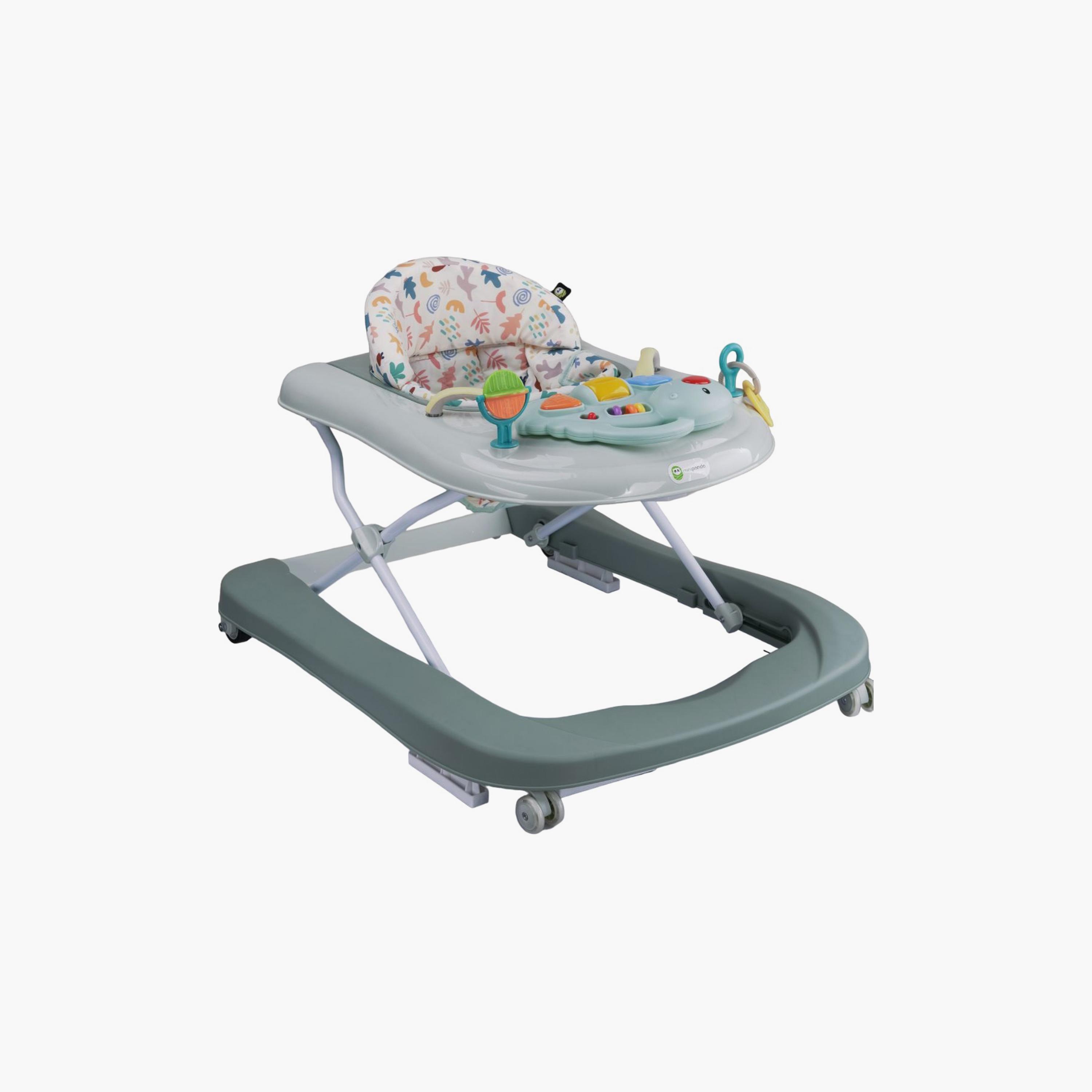 Mini Panda Cub Strider Baby Walker - Cool Green - 6-18 Months-baby-infantactivity-walkers-image-1