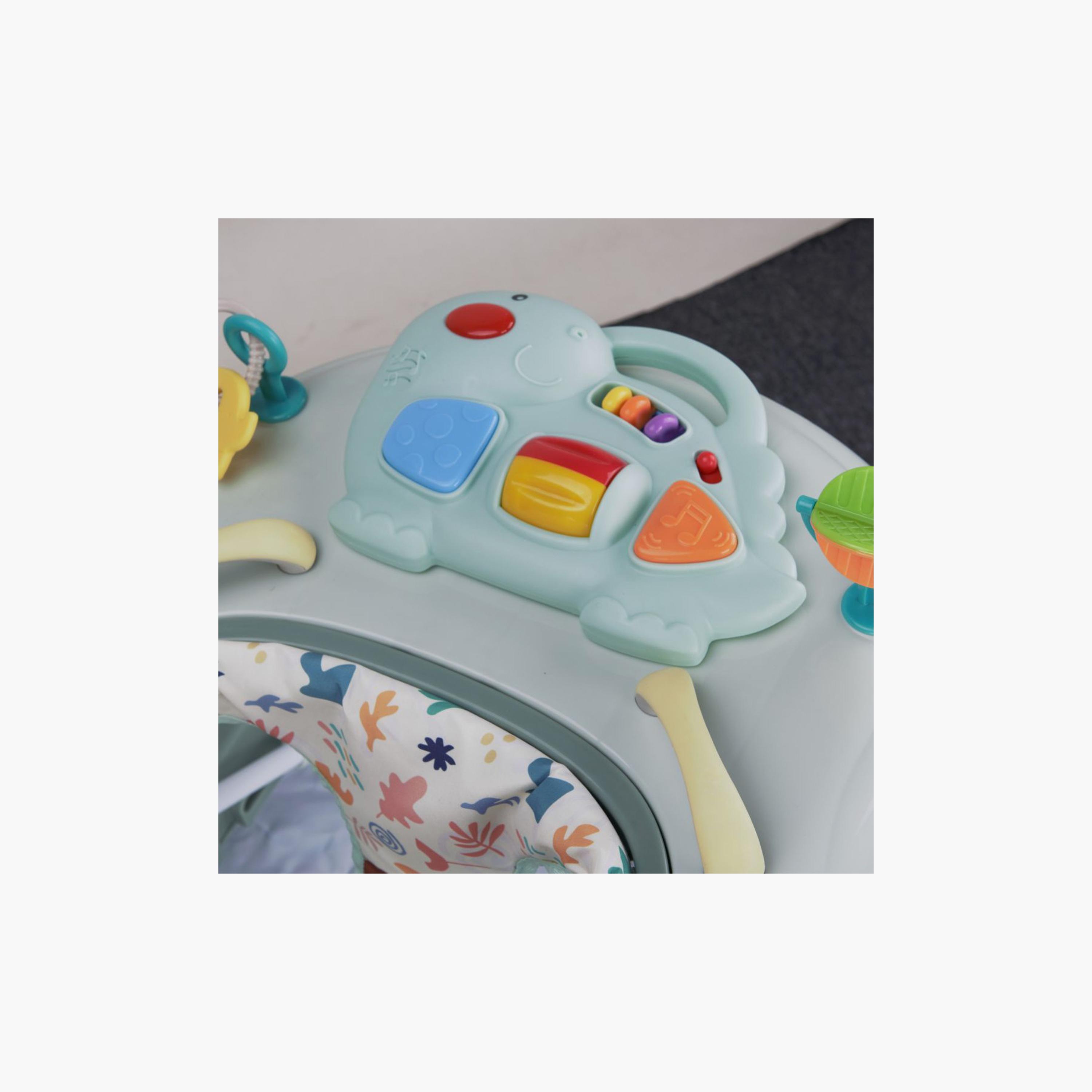 Mini Panda Cub Strider Baby Walker - Cool Green - 6-18 Months-baby-infantactivity-walkers-image-5