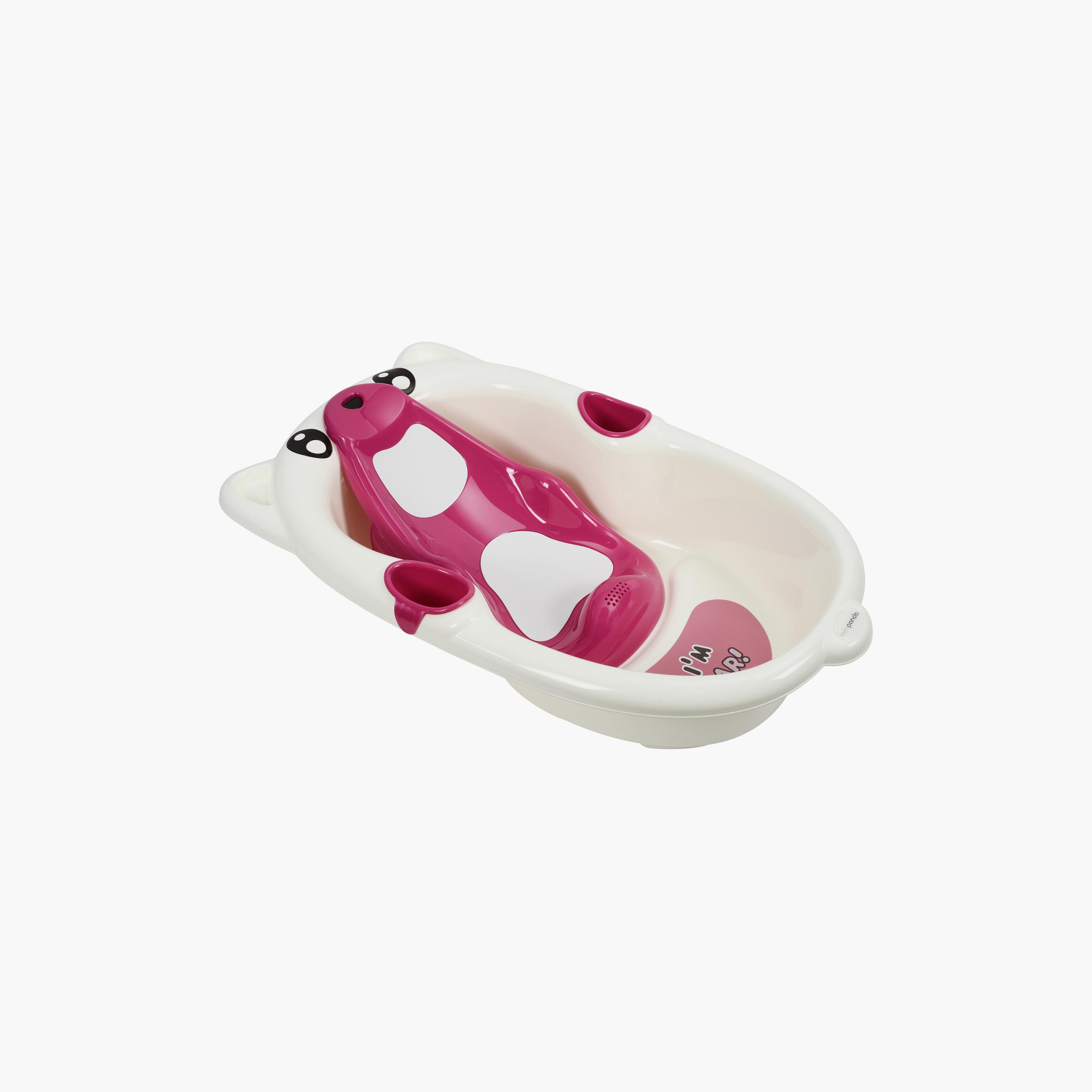 Mini Panda Mommy's Partner Bear Shaped Bathtub - 0-12 Months-baby-bathandcare-bathtubs-image-1