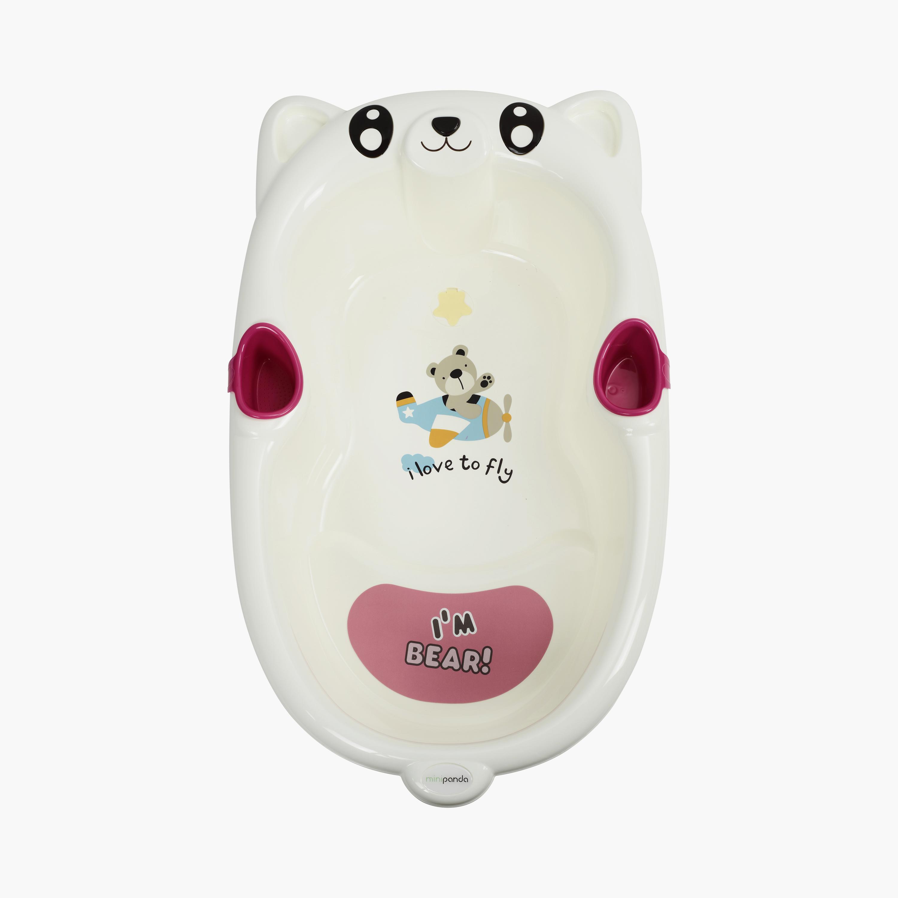 Mini Panda Mommy's Partner Bear Shaped Bathtub - 0-12 Months-baby-bathandcare-bathtubs-image-3