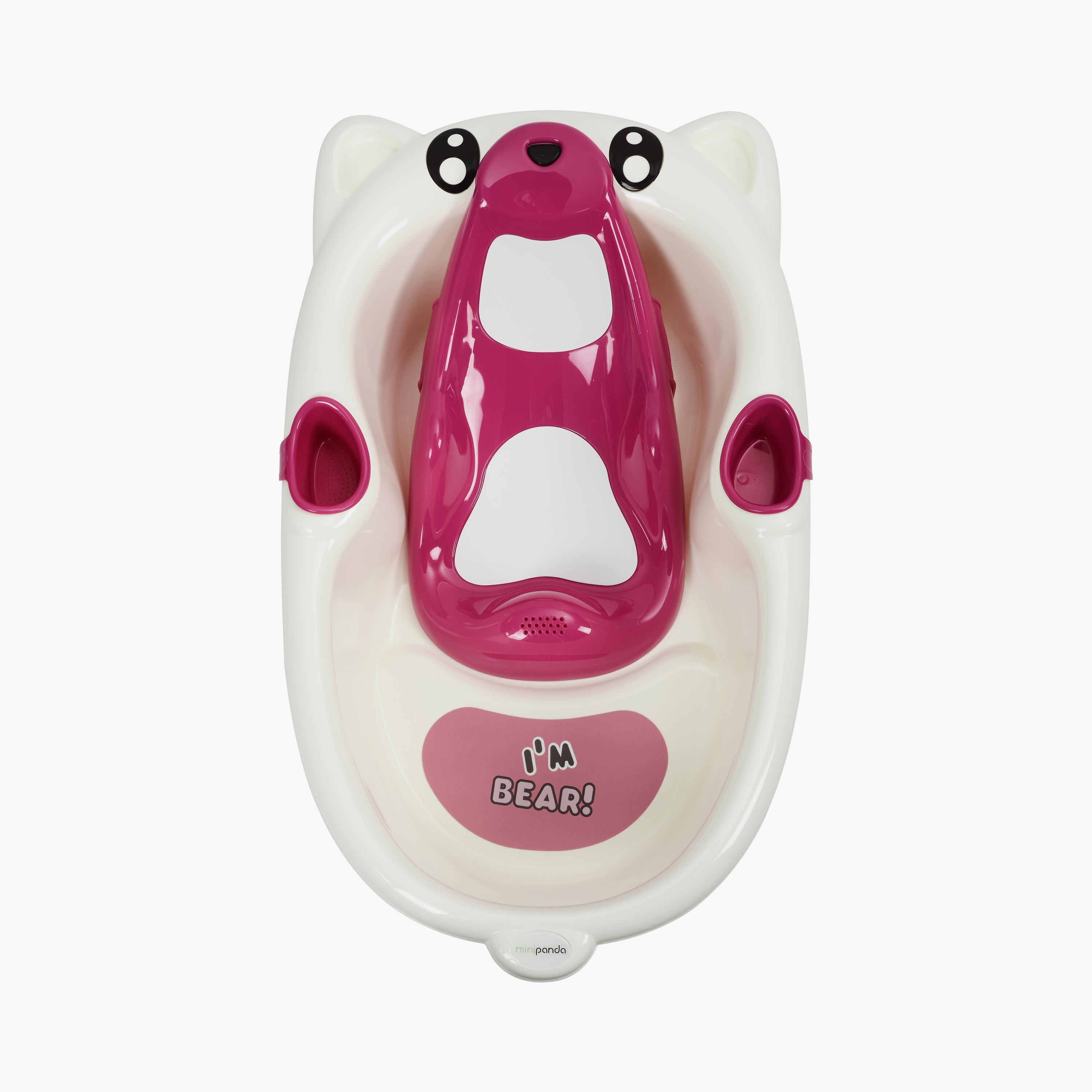 Mini Panda Mommy's Partner Bear Shaped Bathtub - 0-12 Months-baby-bathandcare-bathtubs-image-5