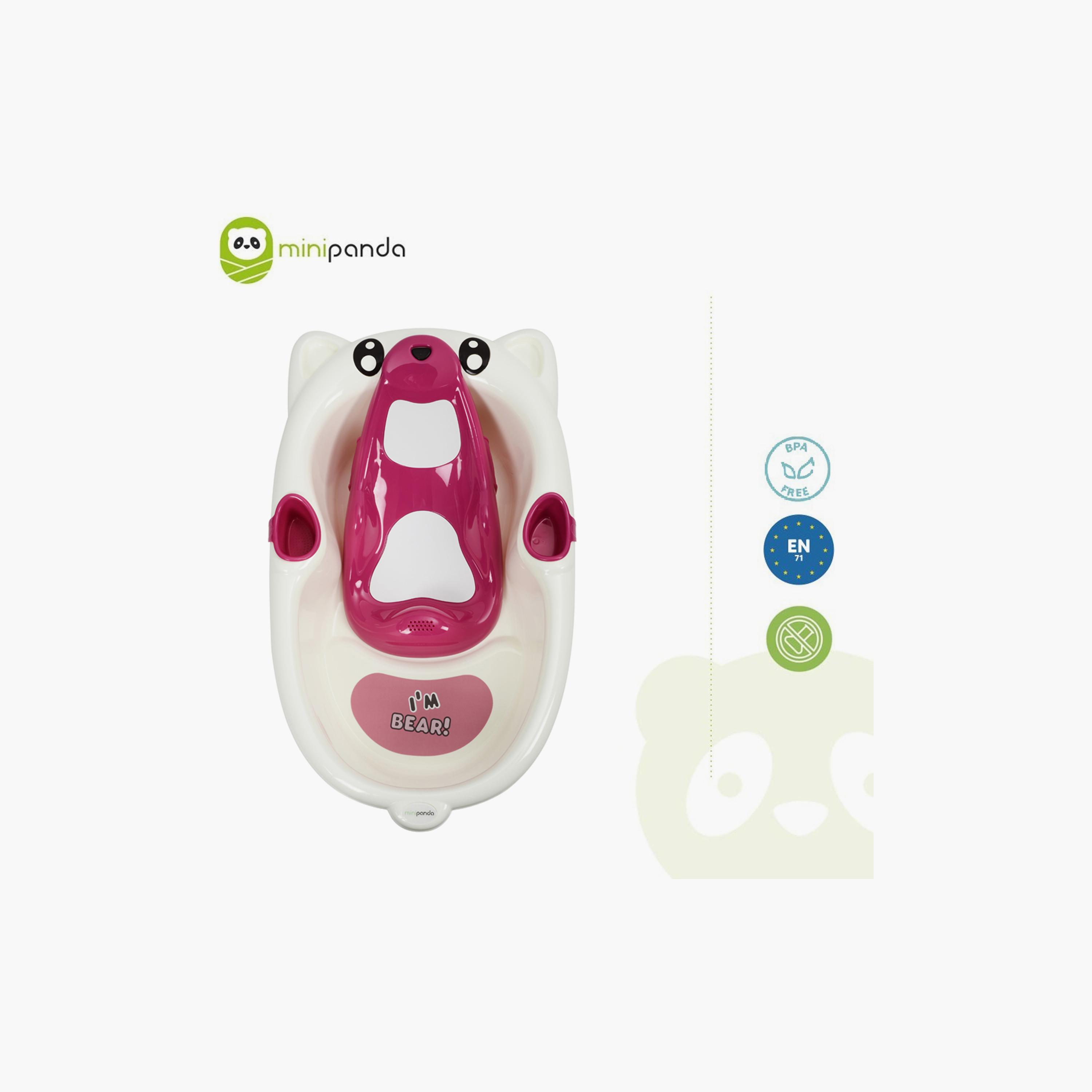 Mini Panda Mommy's Partner Bear Shaped Bathtub - 0-12 Months-baby-bathandcare-bathtubs-image-6