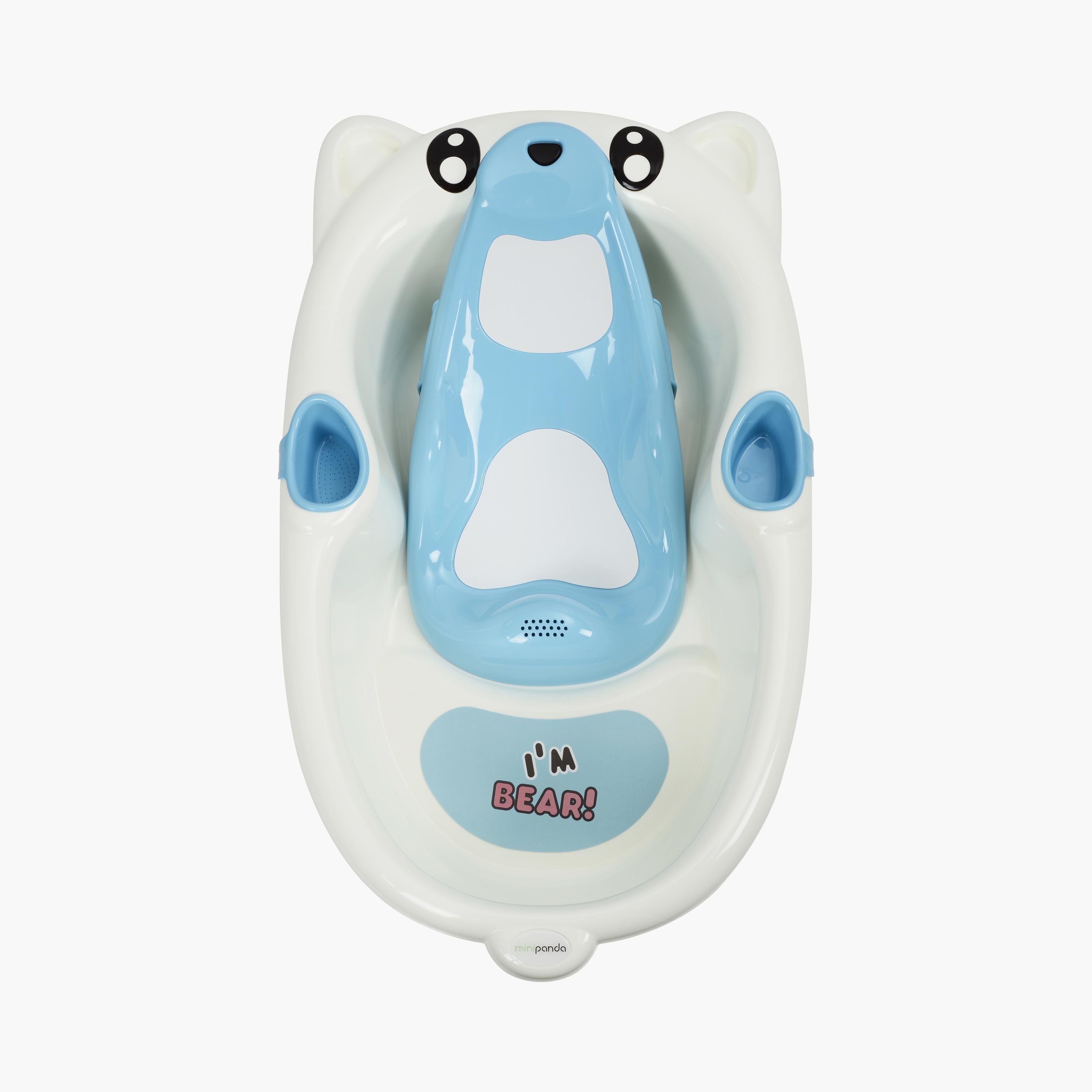 Mini Panda Mommy's Partner Bear Shaped Bathtub - 0-12 Months-baby-bathandcare-bathtubs-image-1