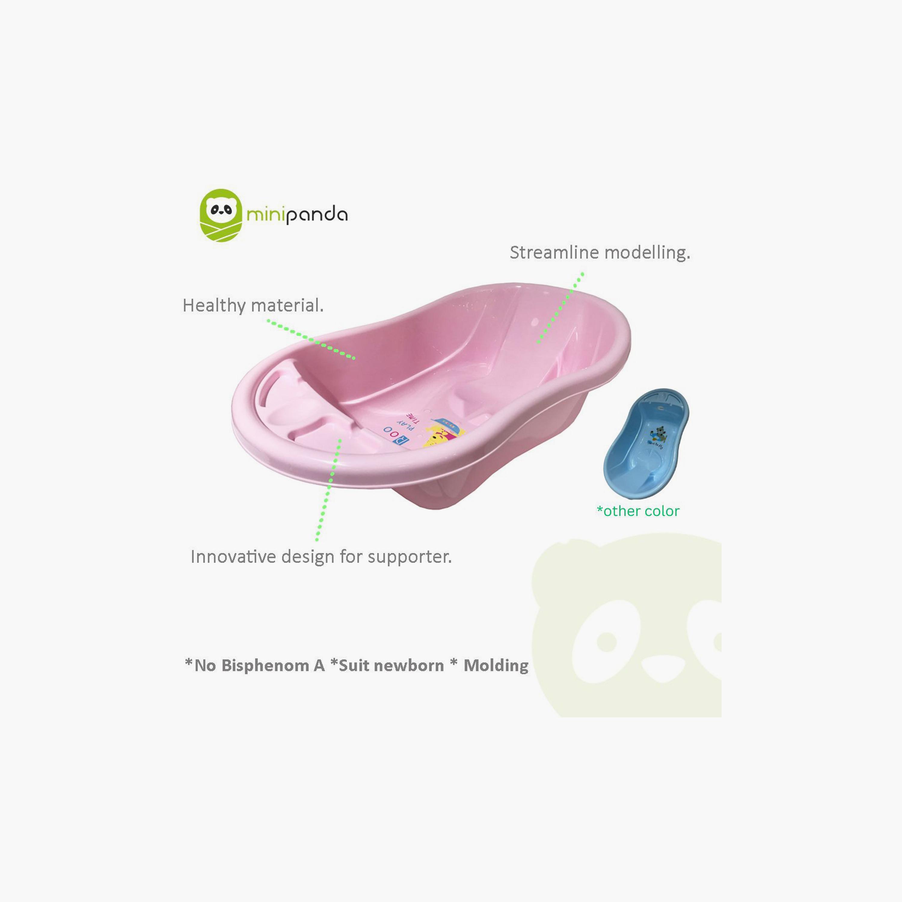 Mini Panda Baby Roo Foldable Bathtub - 0-12 Months-baby-bathandcare-bathtubs-image-3