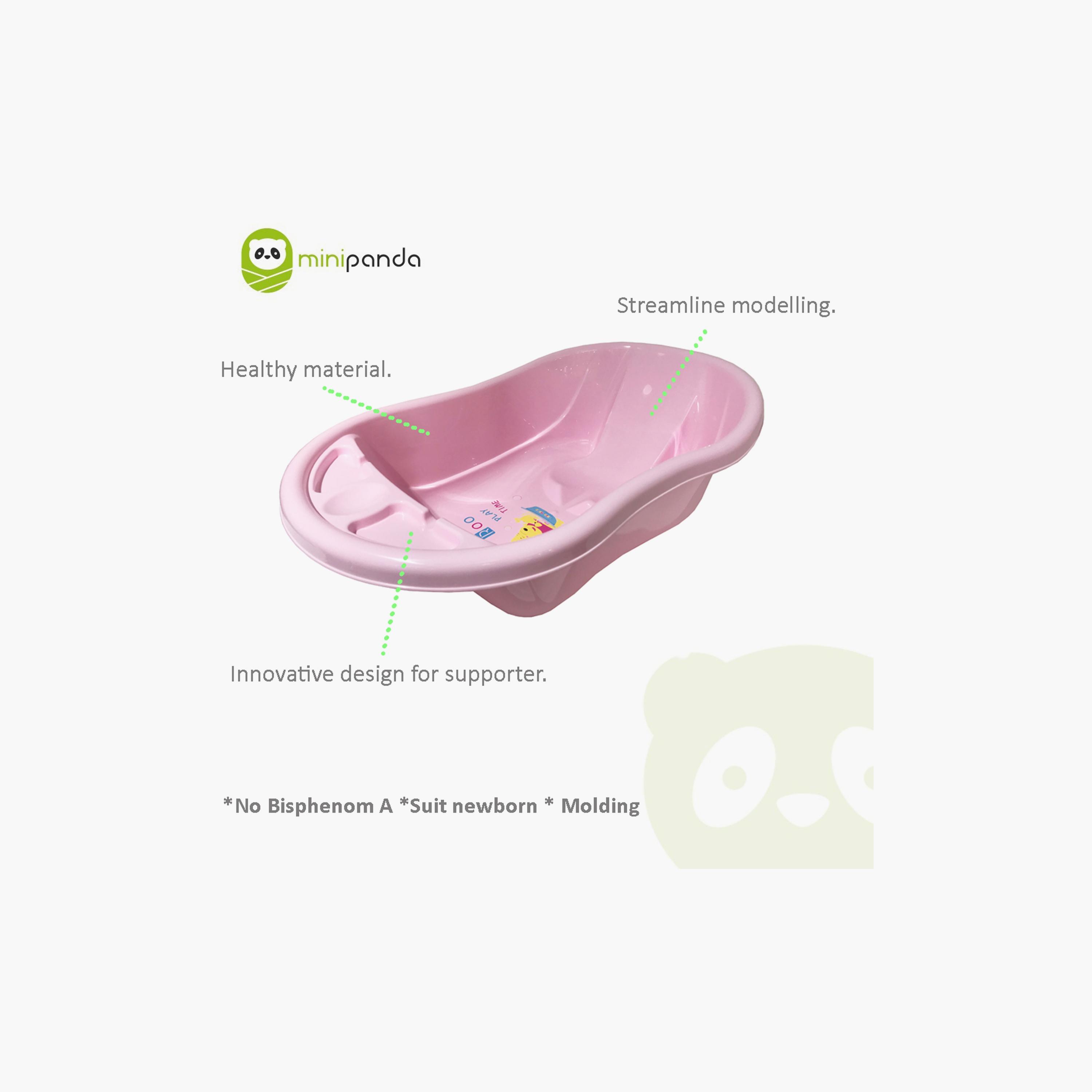 Mini Panda Baby Roo Foldable Bathtub - 0-12 Months-baby-bathandcare-bathtubs-image-5