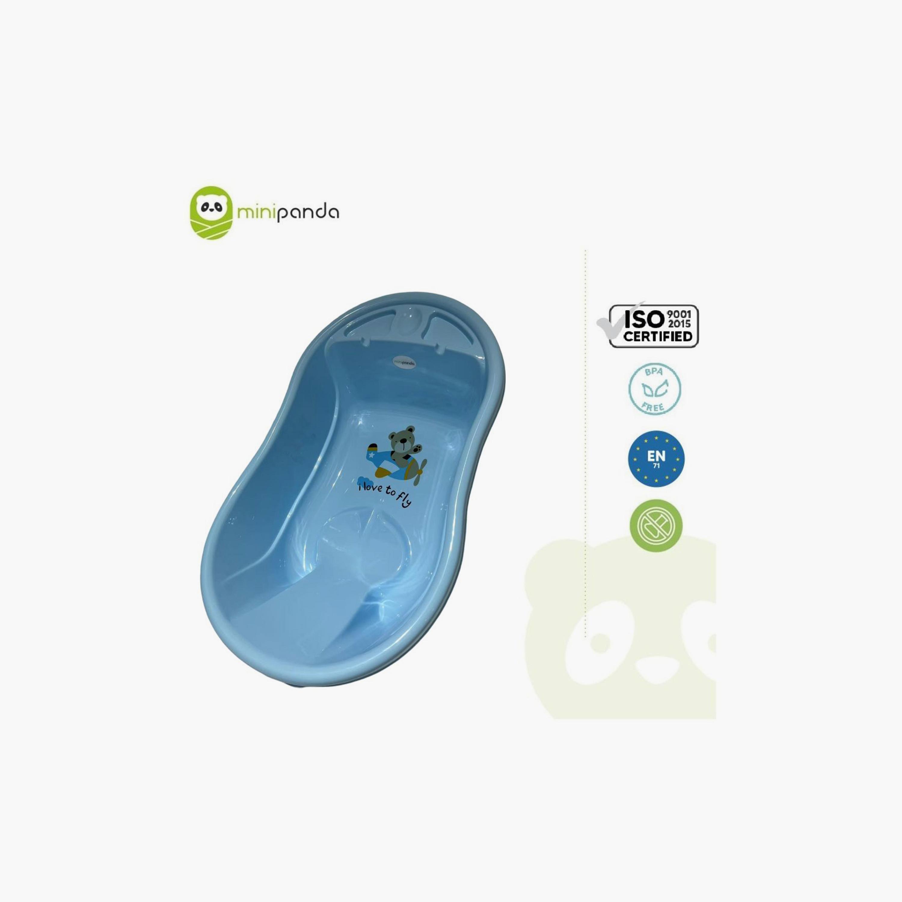 Mini Panda Baby Roo Foldable Bathtub - 0-12 Months-baby-bathandcare-bathtubs-image-2