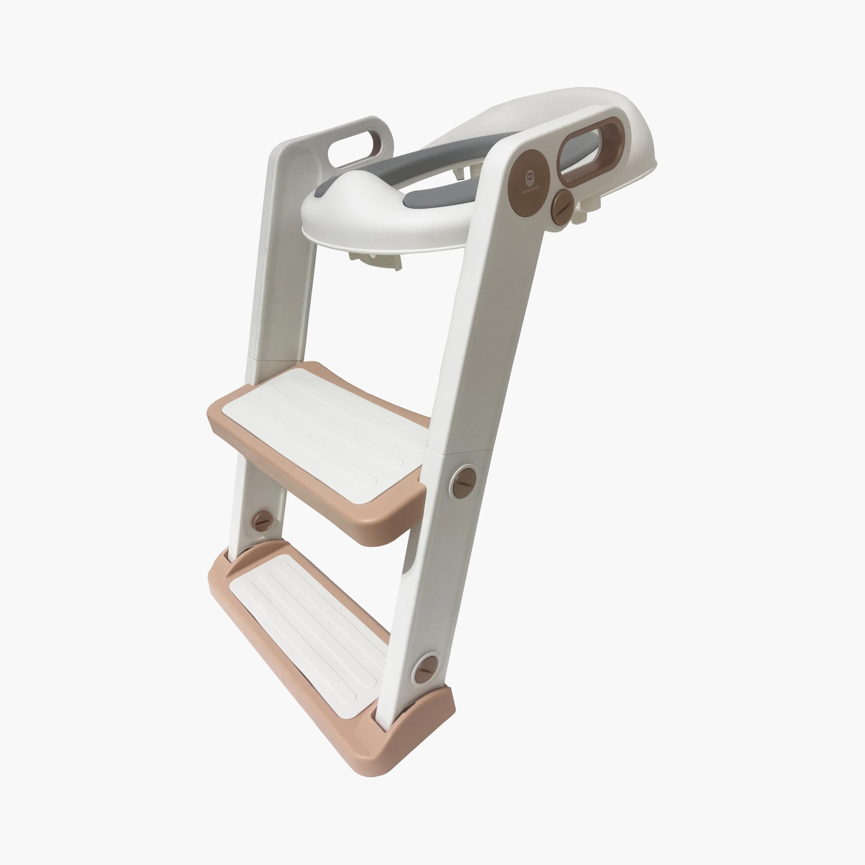 Mini Panda Lav Potty Training Seat with Step Stool - Copper - 1-4 Years-baby-diapering-pottytraining-image-1