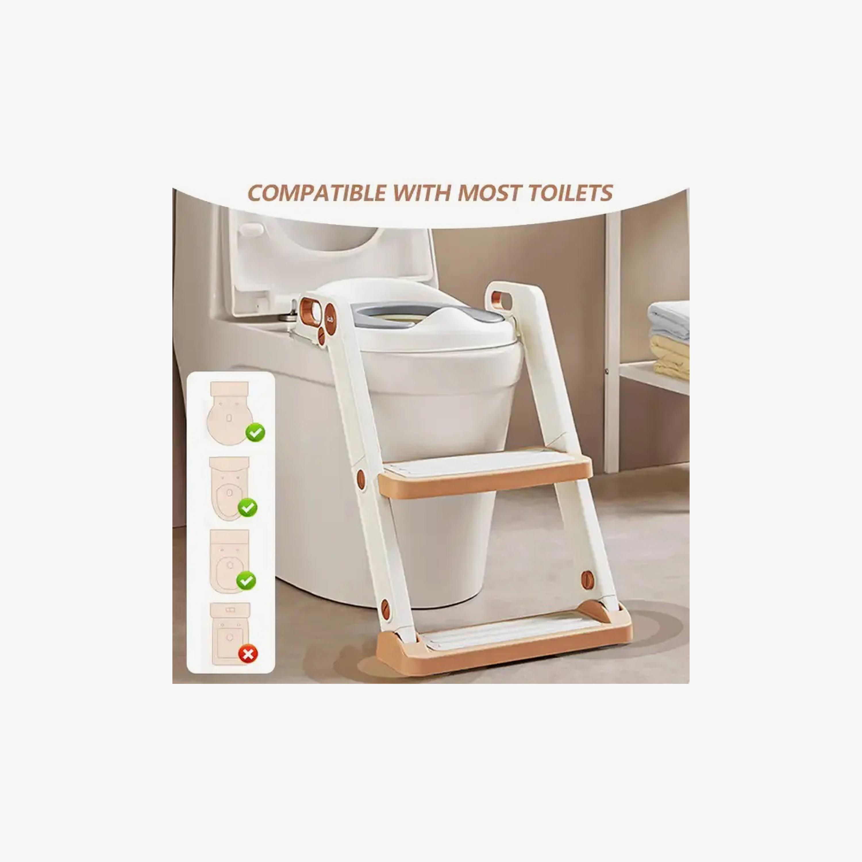 Mini Panda Lav Potty Training Seat with Step Stool - Copper - 1-4 Years-baby-diapering-pottytraining-image-2