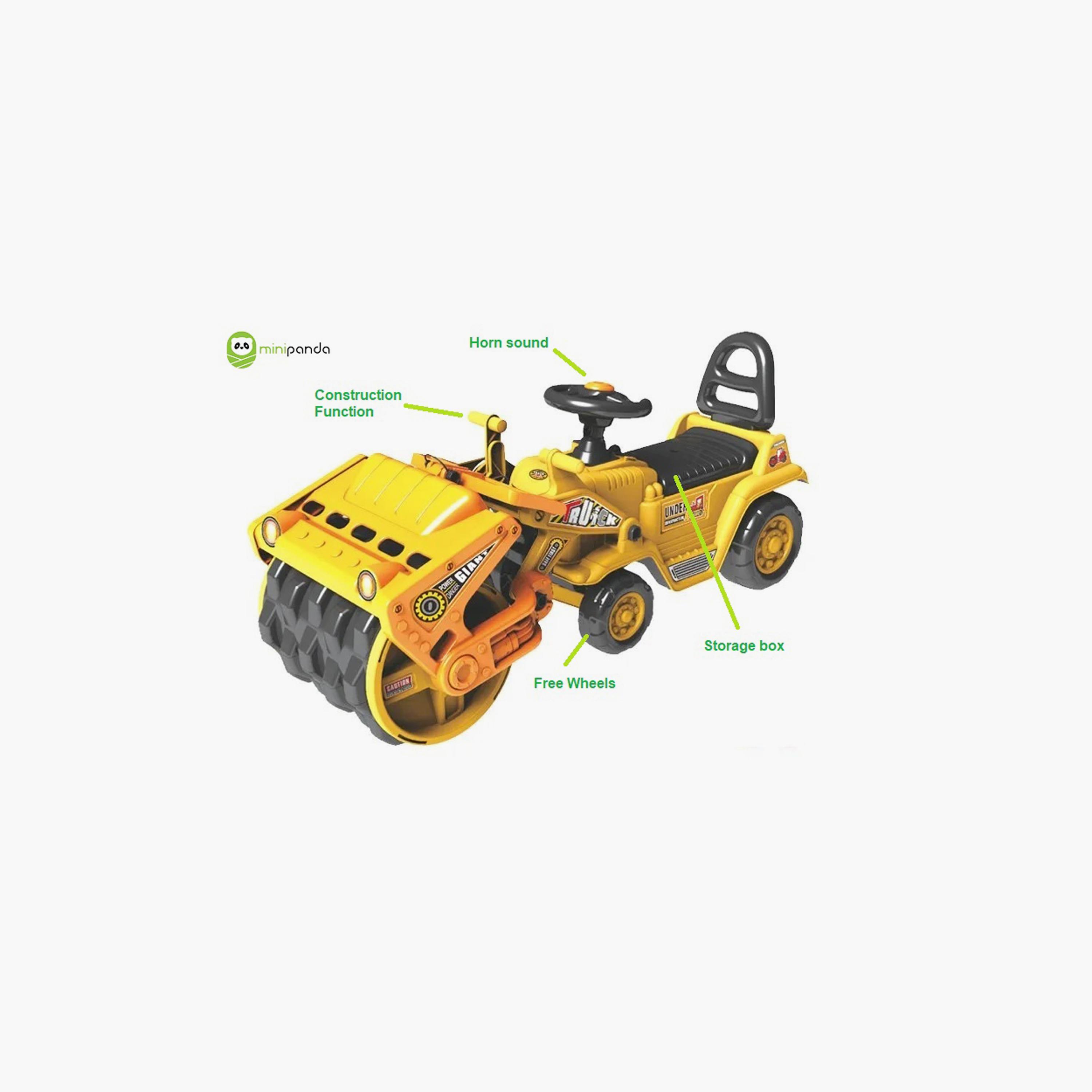 Mini Panda Roadie the Roller Push & Go Toy Car - 12+ Months-toys-outdoor-bikesandrideons-manualrideons-image-4