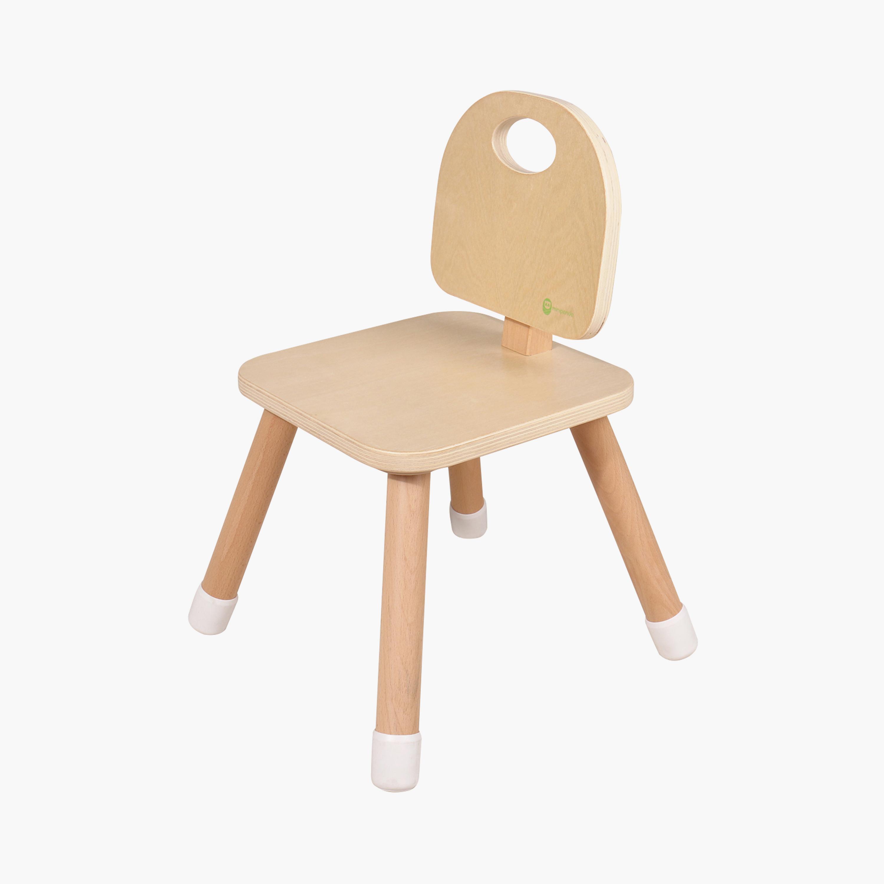 Mini Panda TimberTrove Study Table & Chair Set - Earth Essence - 2-8 Years-baby-nursery-furniture-chairsandtables-image-7